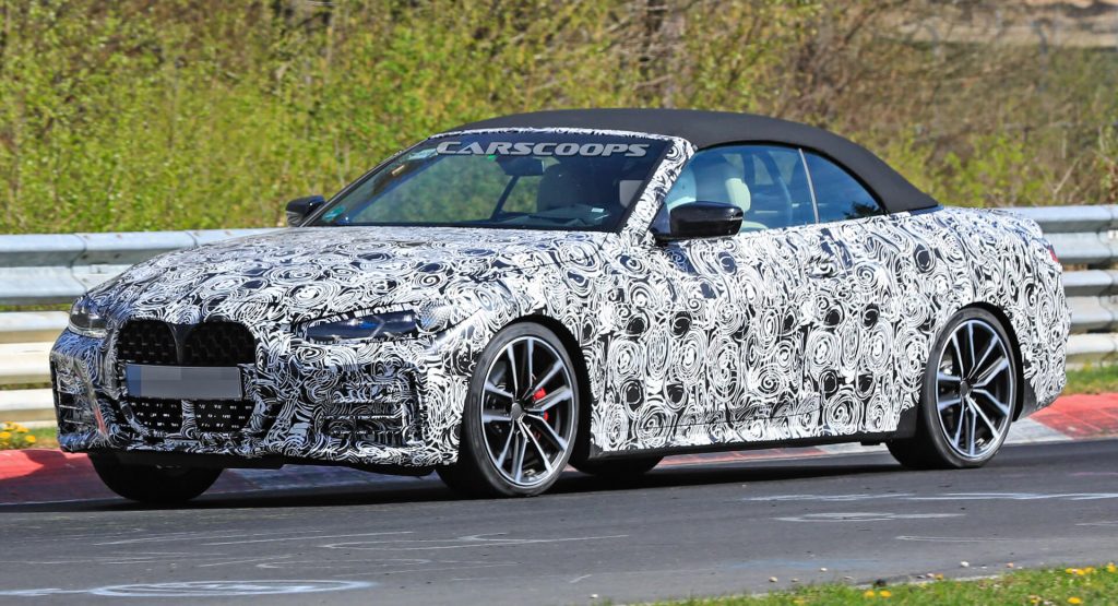 2021 BMW 4-Series Convertible Shows Off Its Dynamic Abilities On The Track