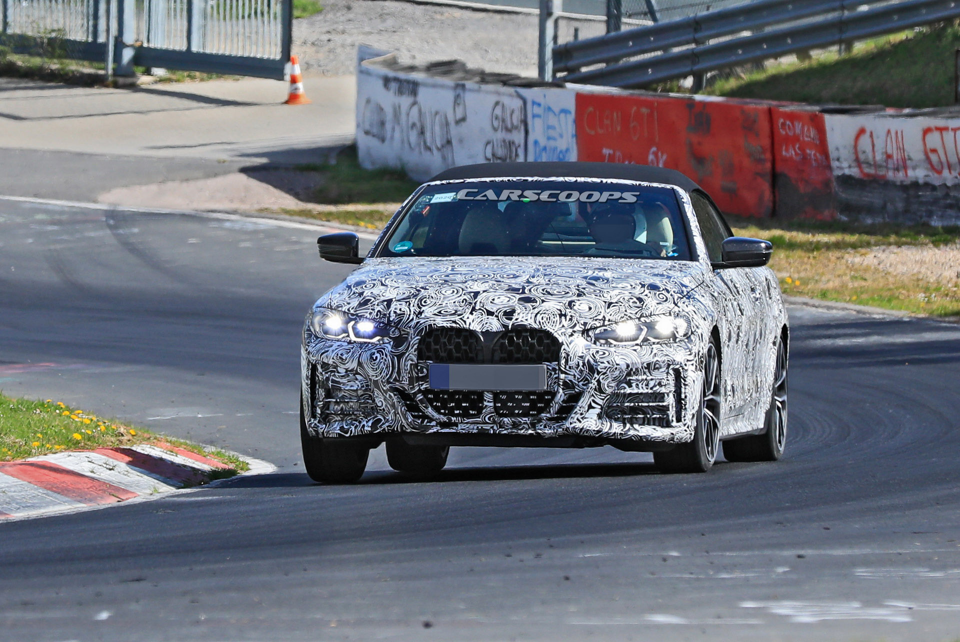 2021 BMW 4-Series Convertible Shows Off Its Dynamic Abilities On The Track
