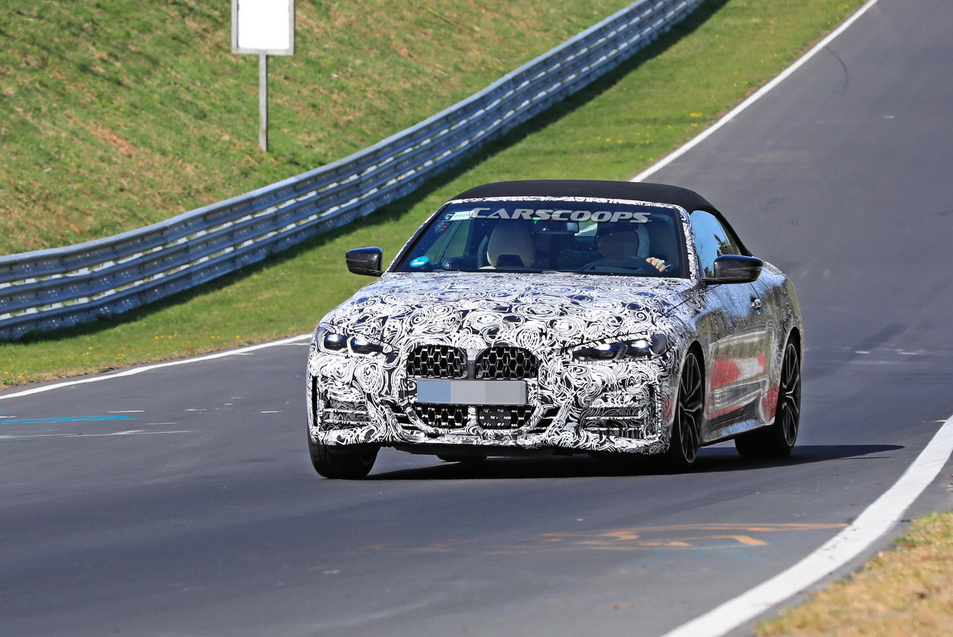 2021 BMW 4-Series Convertible Shows Off Its Dynamic Abilities On The Track