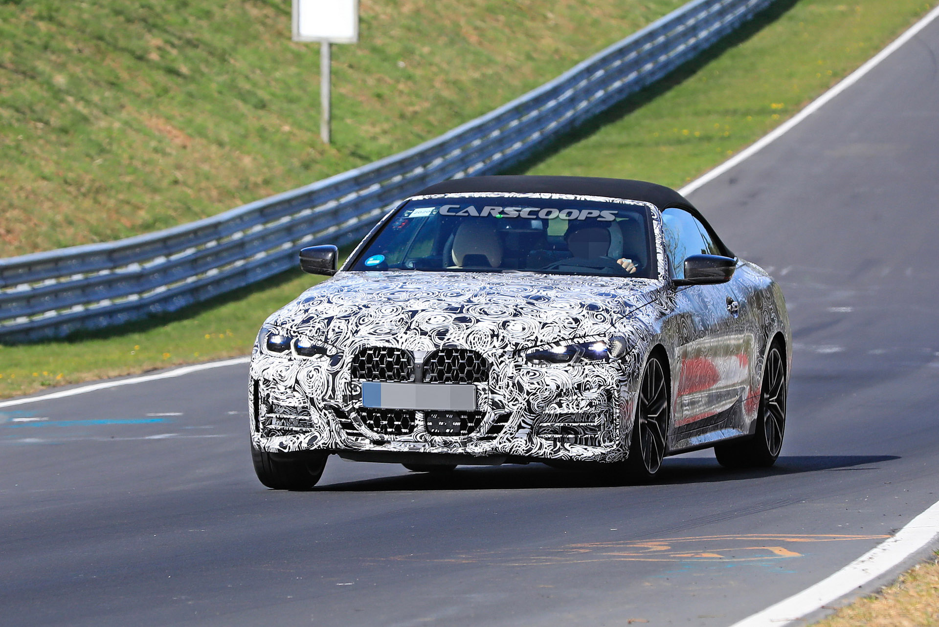2021 BMW 4-Series Convertible Shows Off Its Dynamic Abilities On The Track