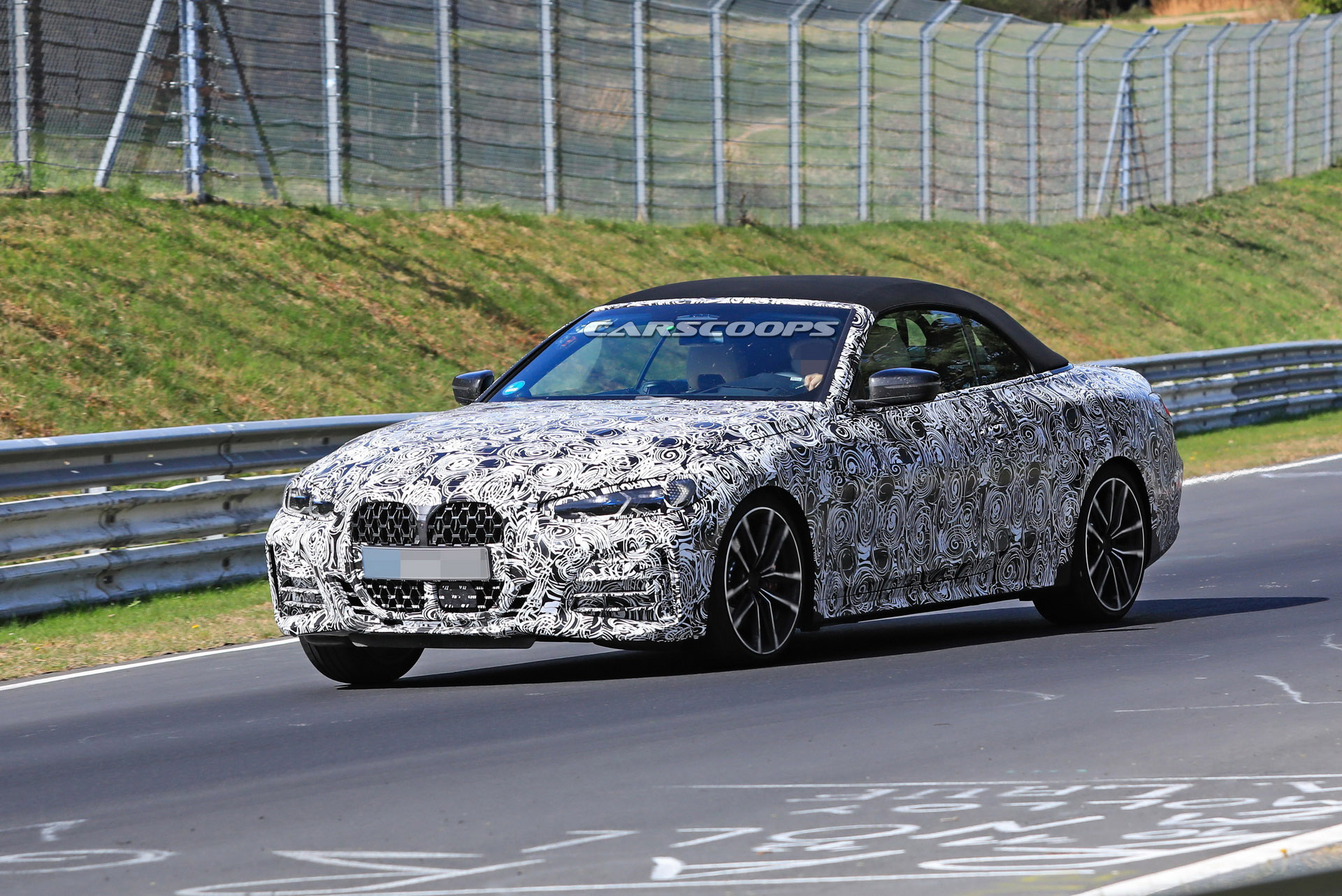 2021 BMW 4-Series Convertible Shows Off Its Dynamic Abilities On The Track