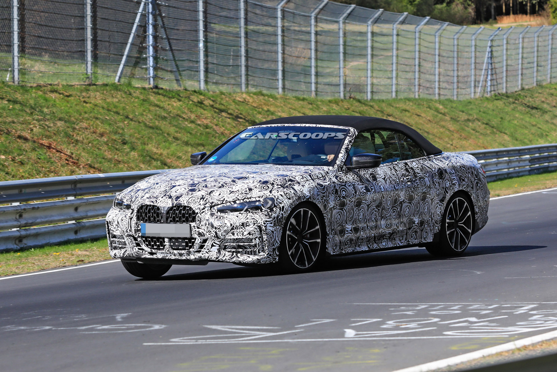 2021 BMW 4-Series Convertible Shows Off Its Dynamic Abilities On The Track
