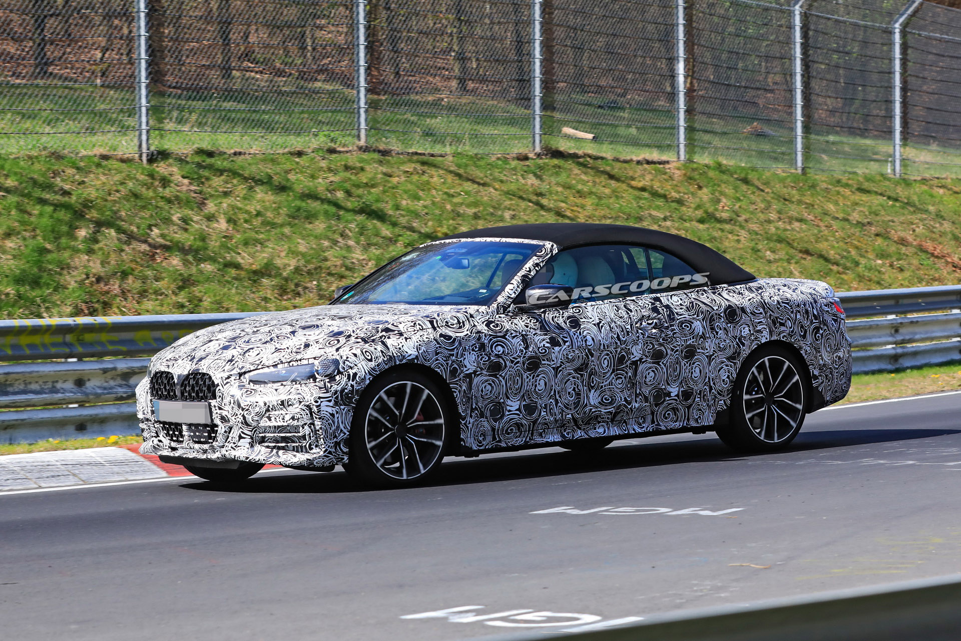 2021 BMW 4-Series Convertible Shows Off Its Dynamic Abilities On The Track