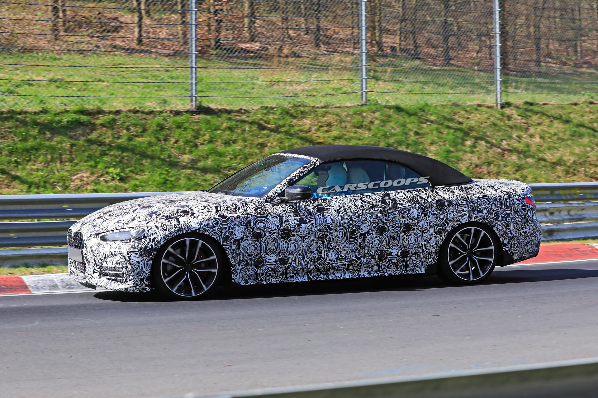 2021 BMW 4-Series Convertible Shows Off Its Dynamic Abilities On The Track