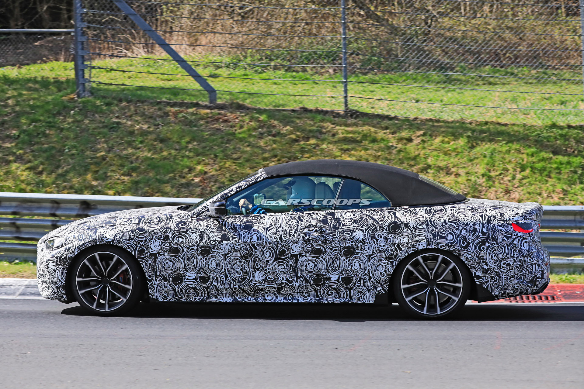 2021 BMW 4-Series Convertible Shows Off Its Dynamic Abilities On The Track