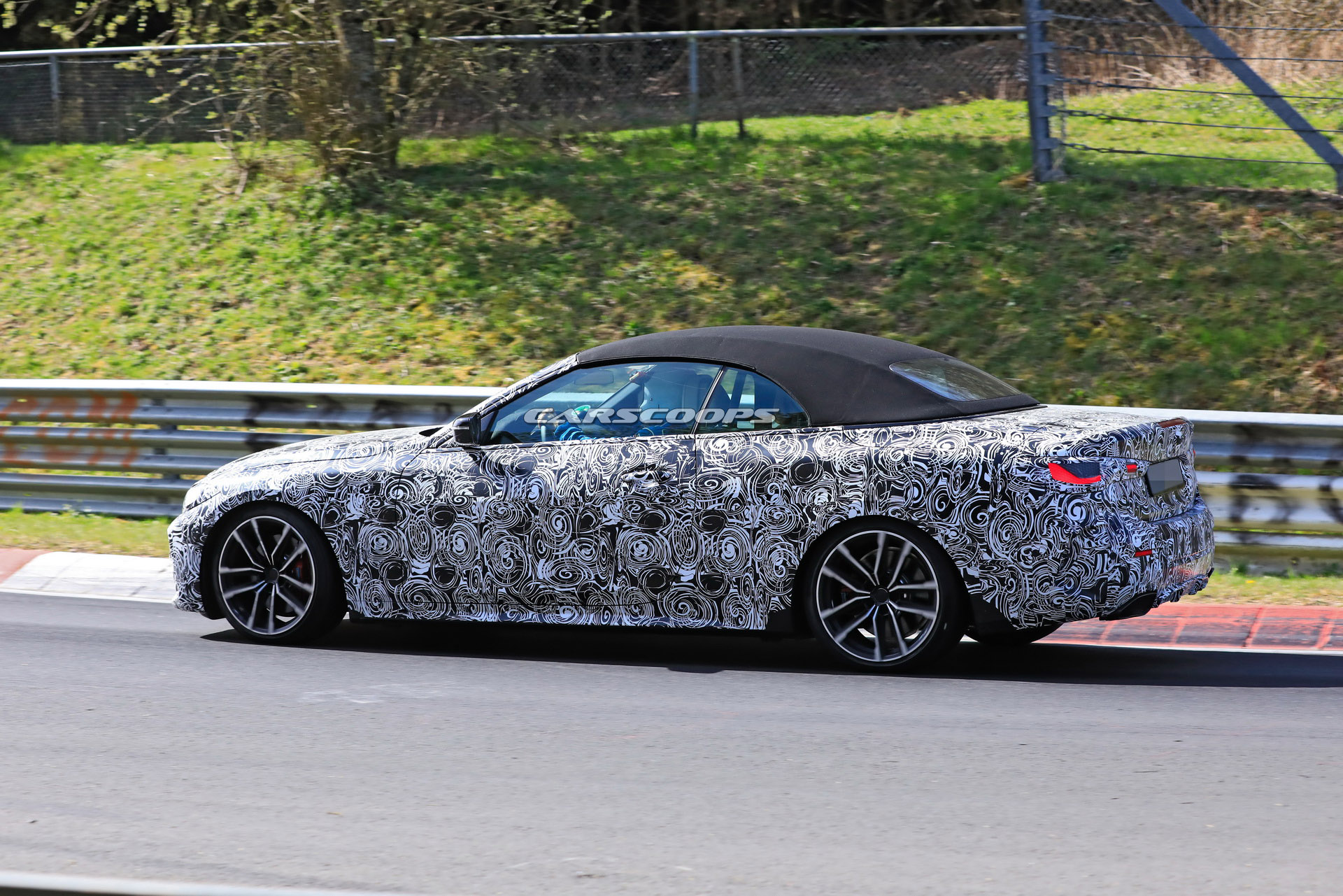 2021 BMW 4-Series Convertible Shows Off Its Dynamic Abilities On The Track