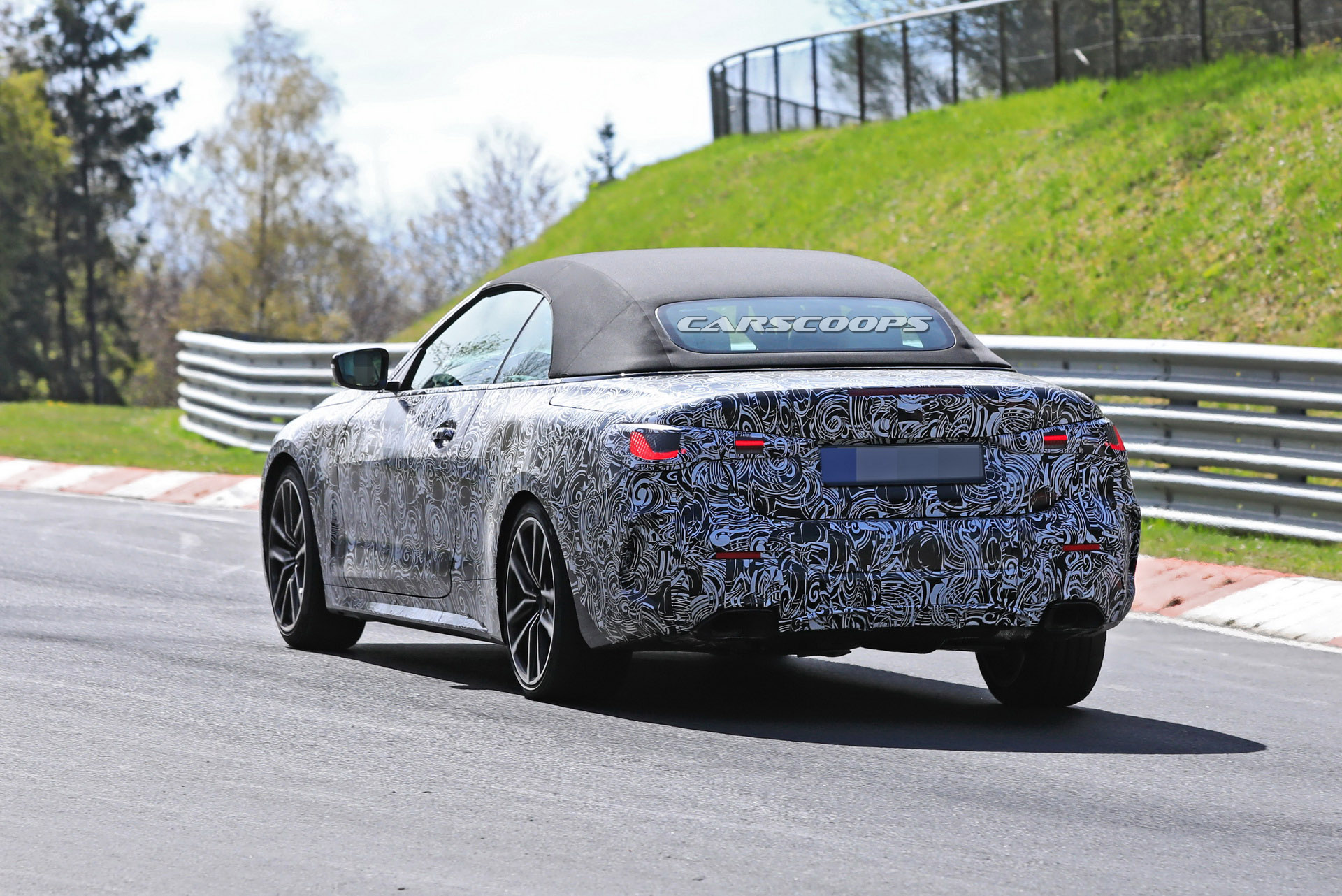 2021 BMW 4-Series Convertible Shows Off Its Dynamic Abilities On The Track