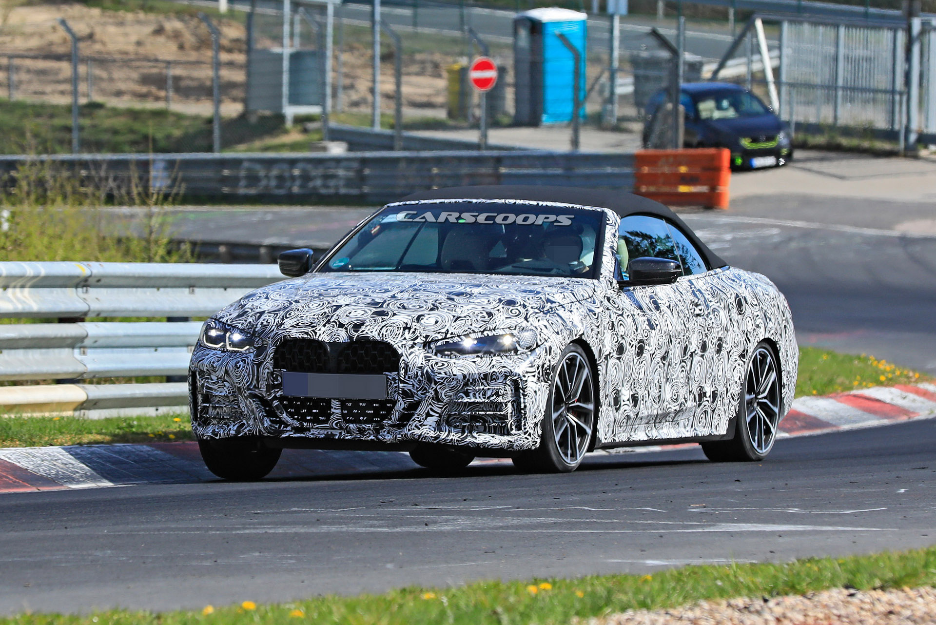 2021 BMW 4-Series Convertible Shows Off Its Dynamic Abilities On The Track