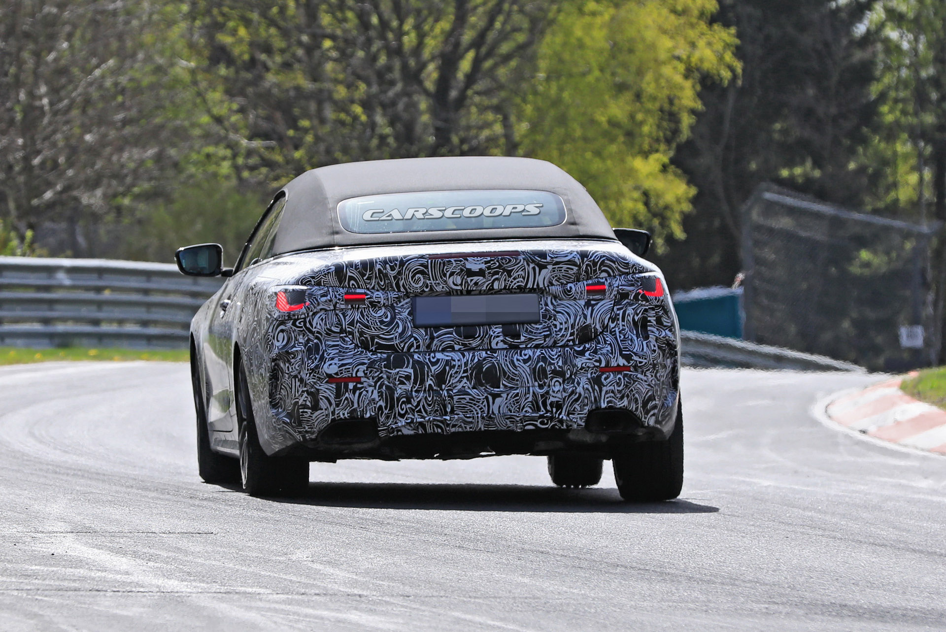 2021 BMW 4-Series Convertible Shows Off Its Dynamic Abilities On The Track