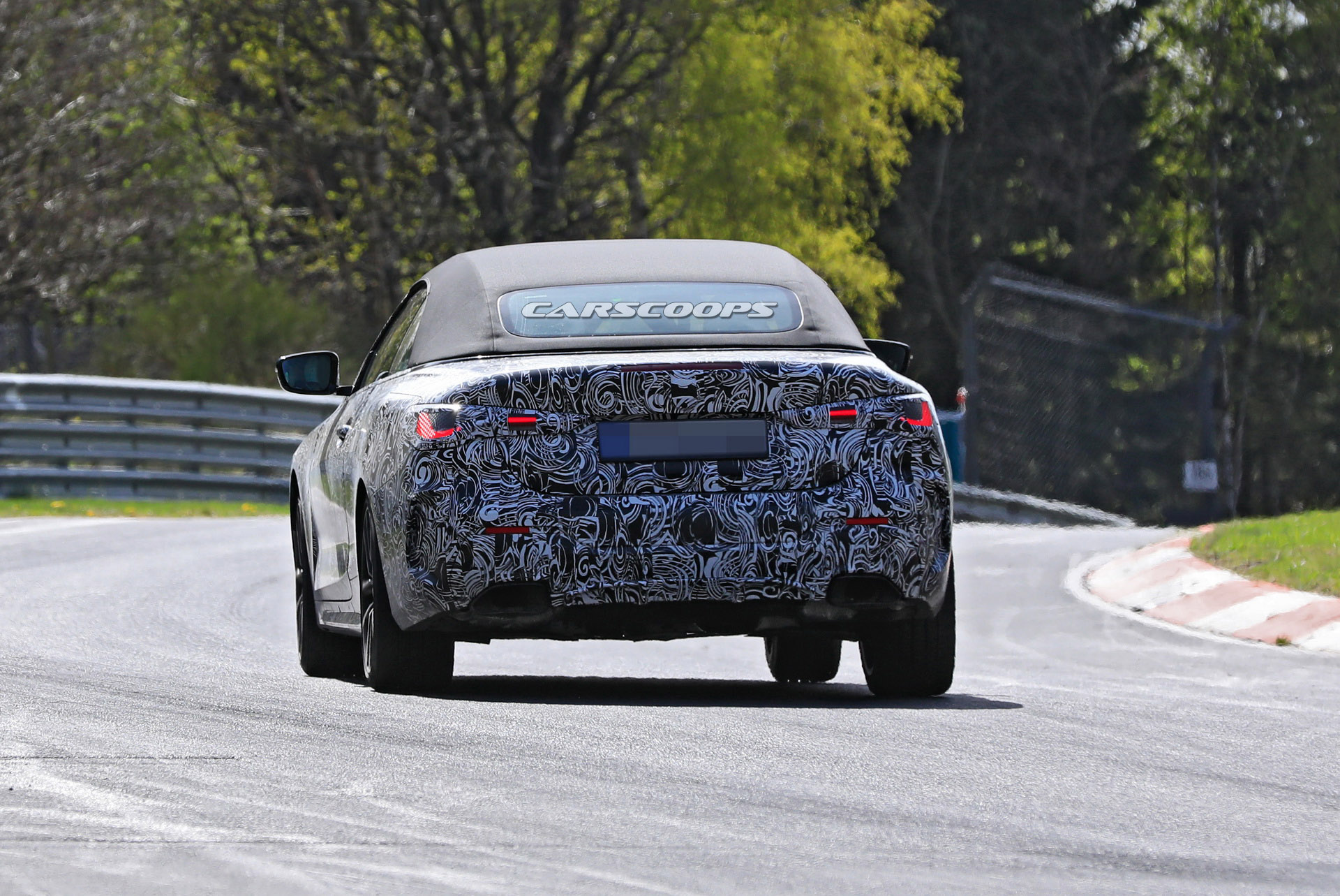 2021 BMW 4-Series Convertible Shows Off Its Dynamic Abilities On The Track