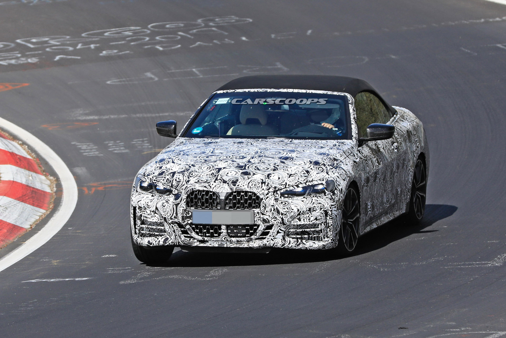 2021 BMW 4-Series Convertible Shows Off Its Dynamic Abilities On The Track