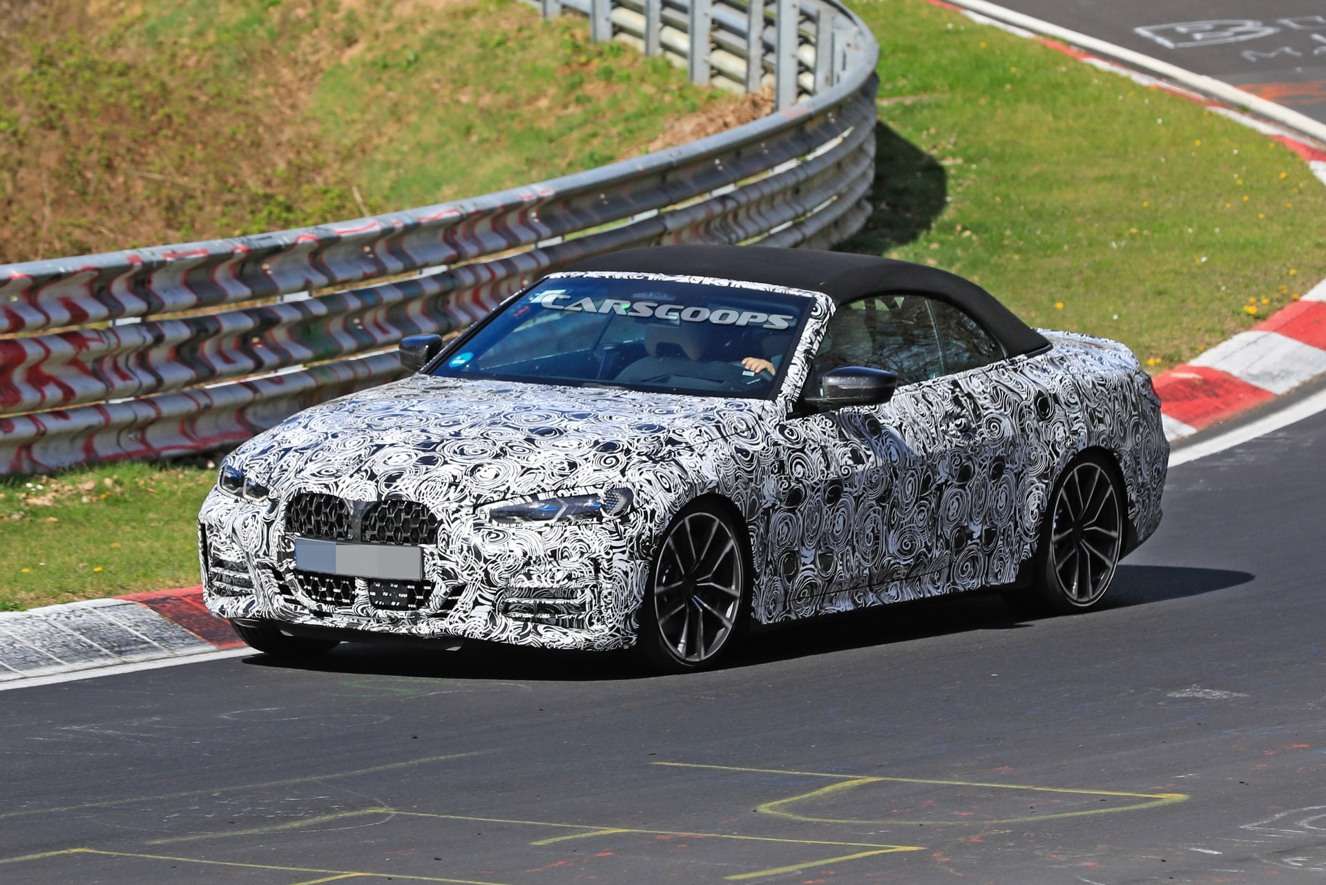 2021 BMW 4-Series Convertible Shows Off Its Dynamic Abilities On The Track