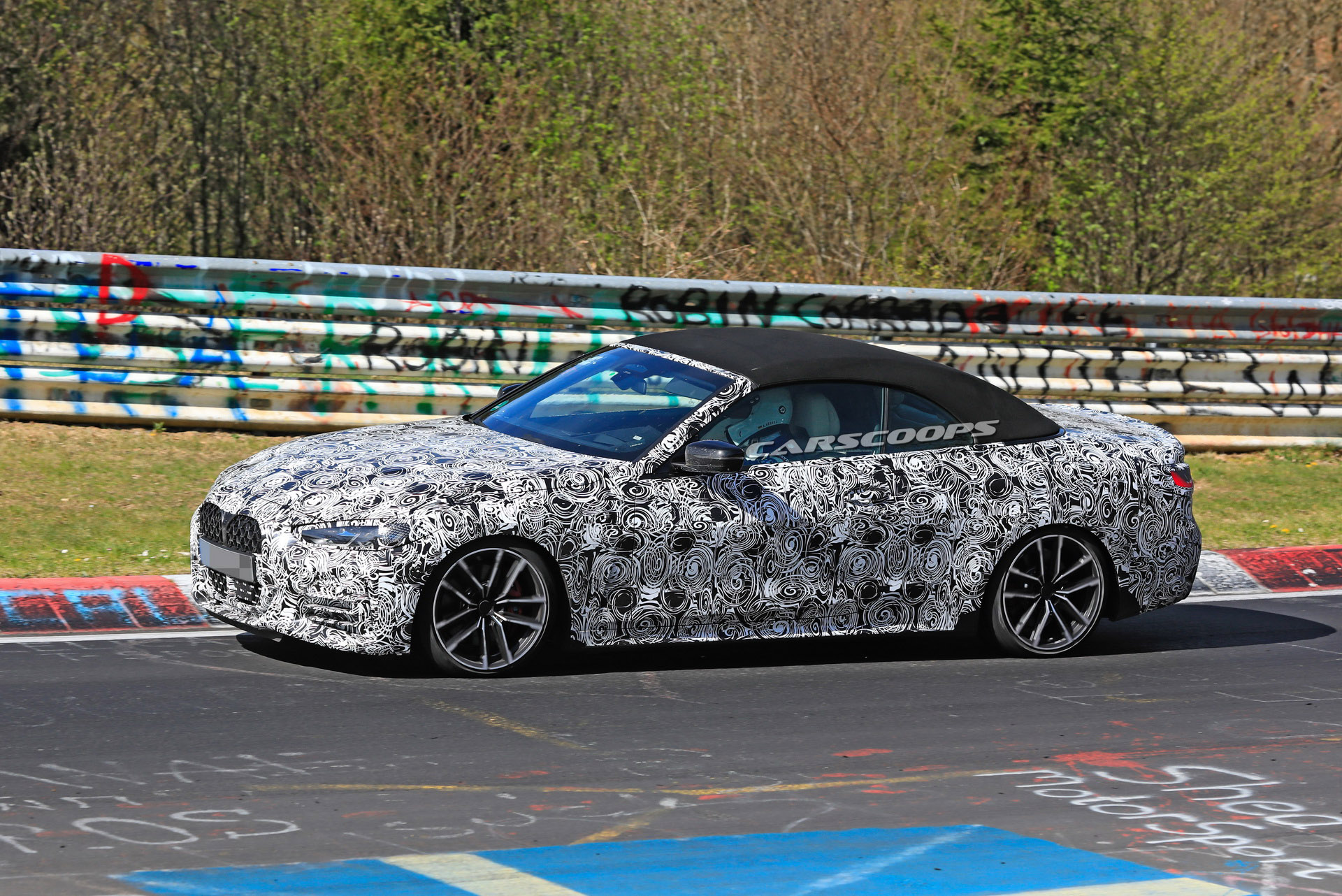 2021 BMW 4-Series Convertible Shows Off Its Dynamic Abilities On The Track