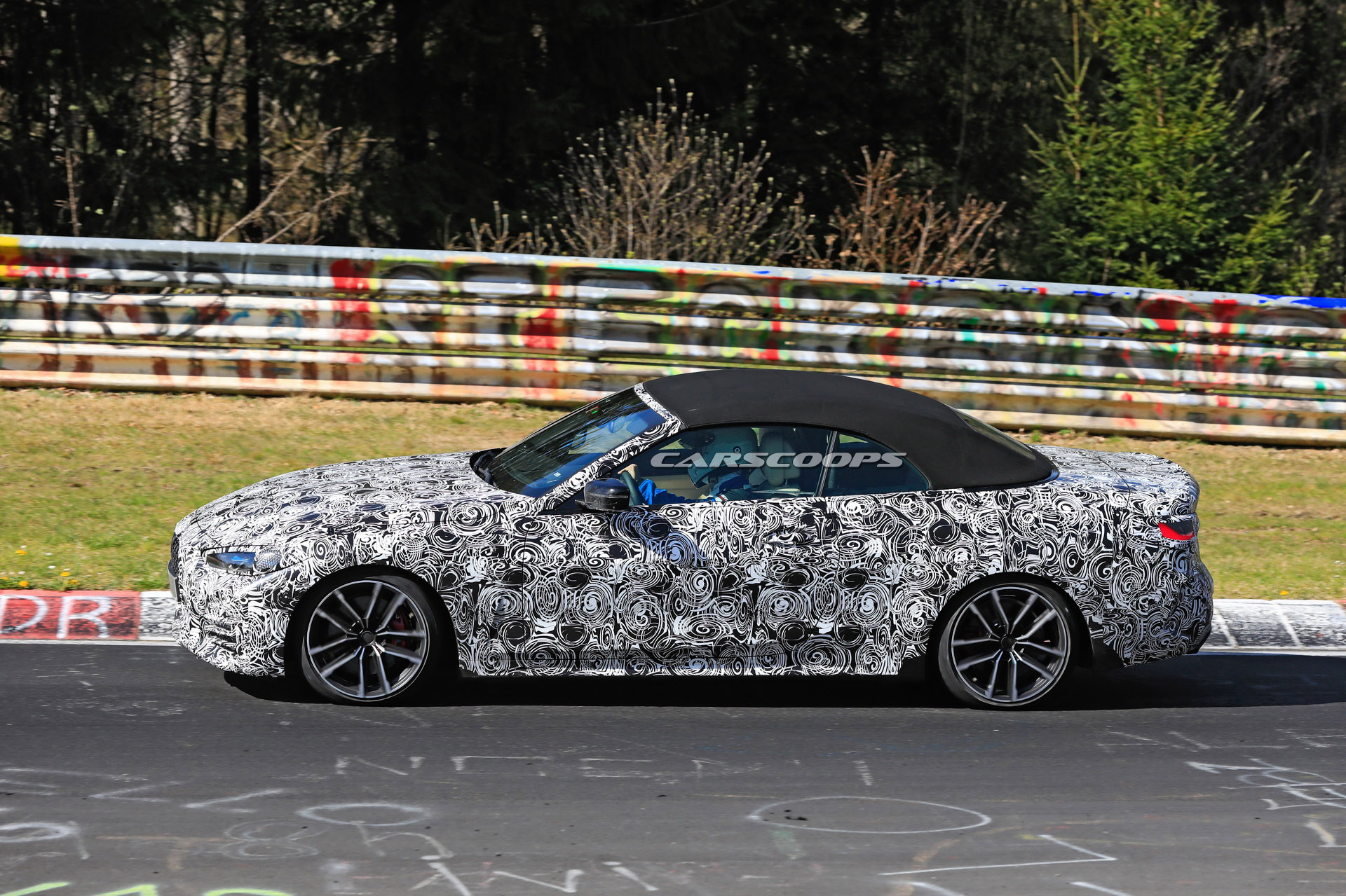 2021 BMW 4-Series Convertible Shows Off Its Dynamic Abilities On The Track