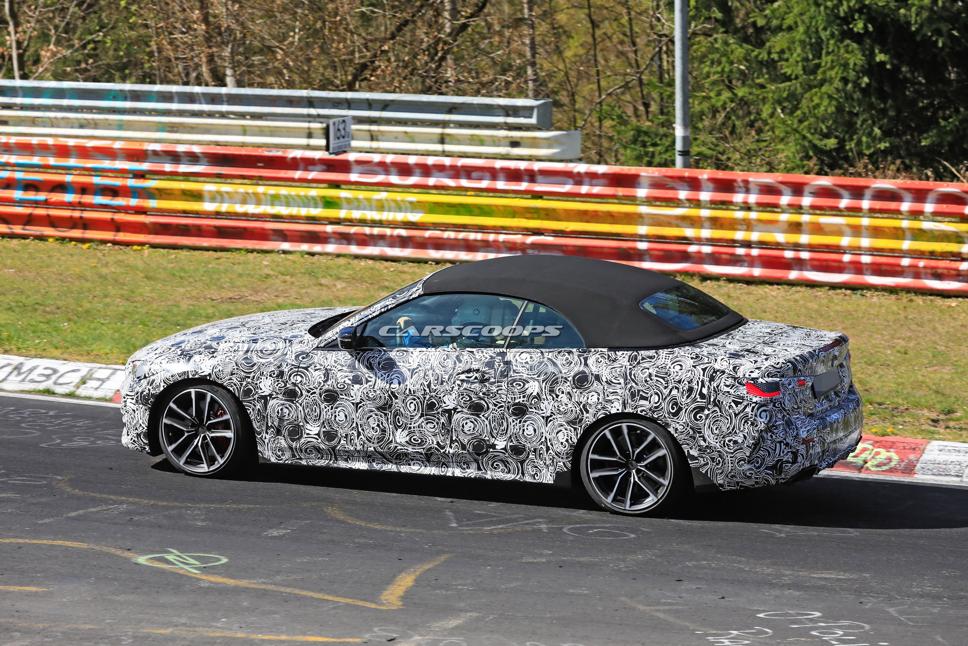2021 BMW 4-Series Convertible Shows Off Its Dynamic Abilities On The Track