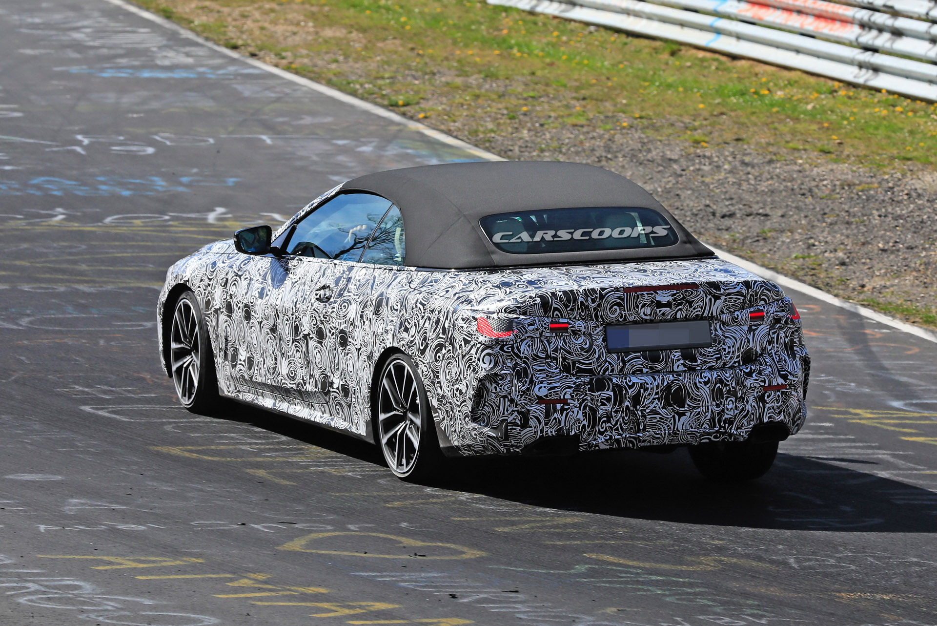 2021 BMW 4-Series Convertible Shows Off Its Dynamic Abilities On The Track
