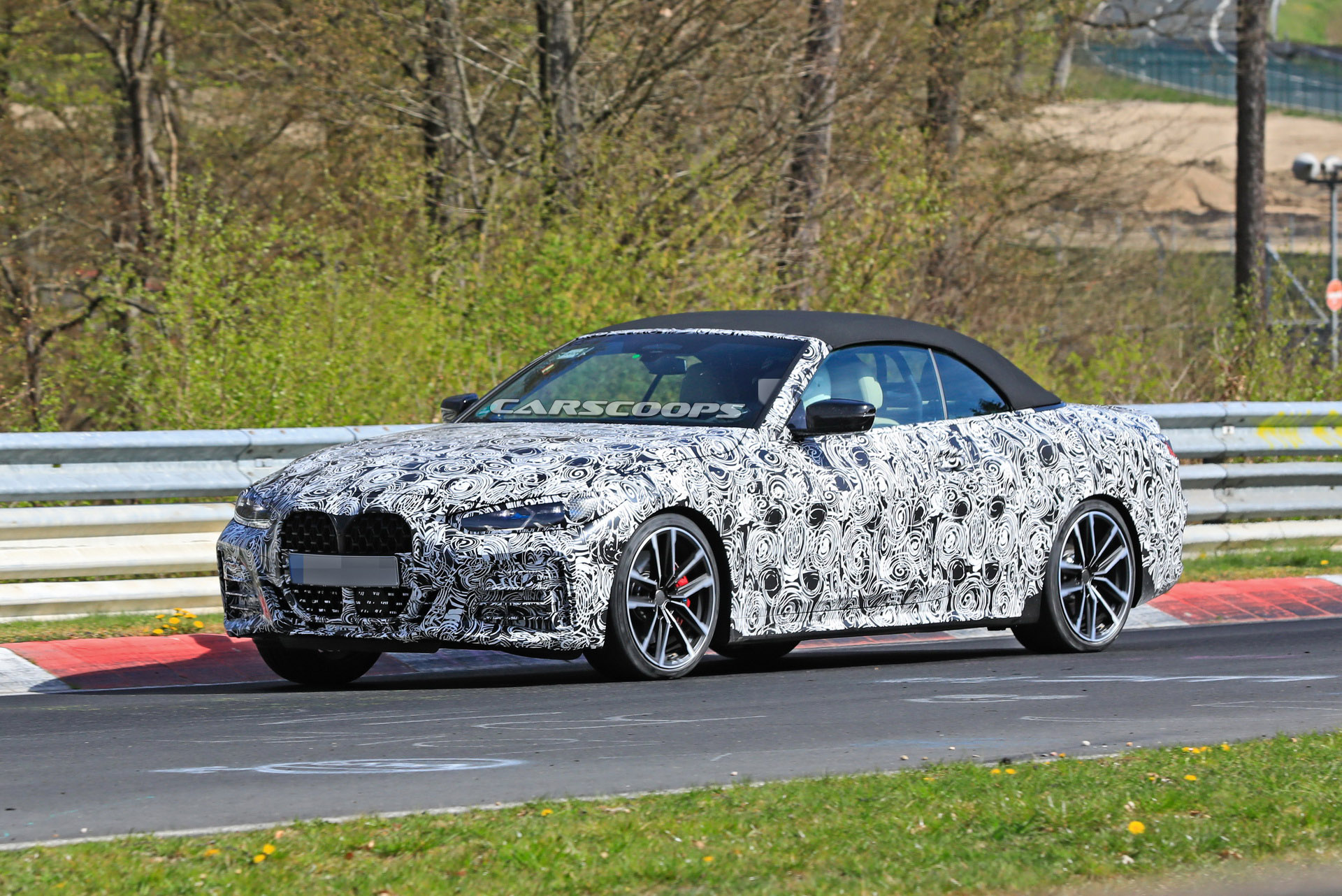 2021 BMW 4-Series Convertible Shows Off Its Dynamic Abilities On The Track