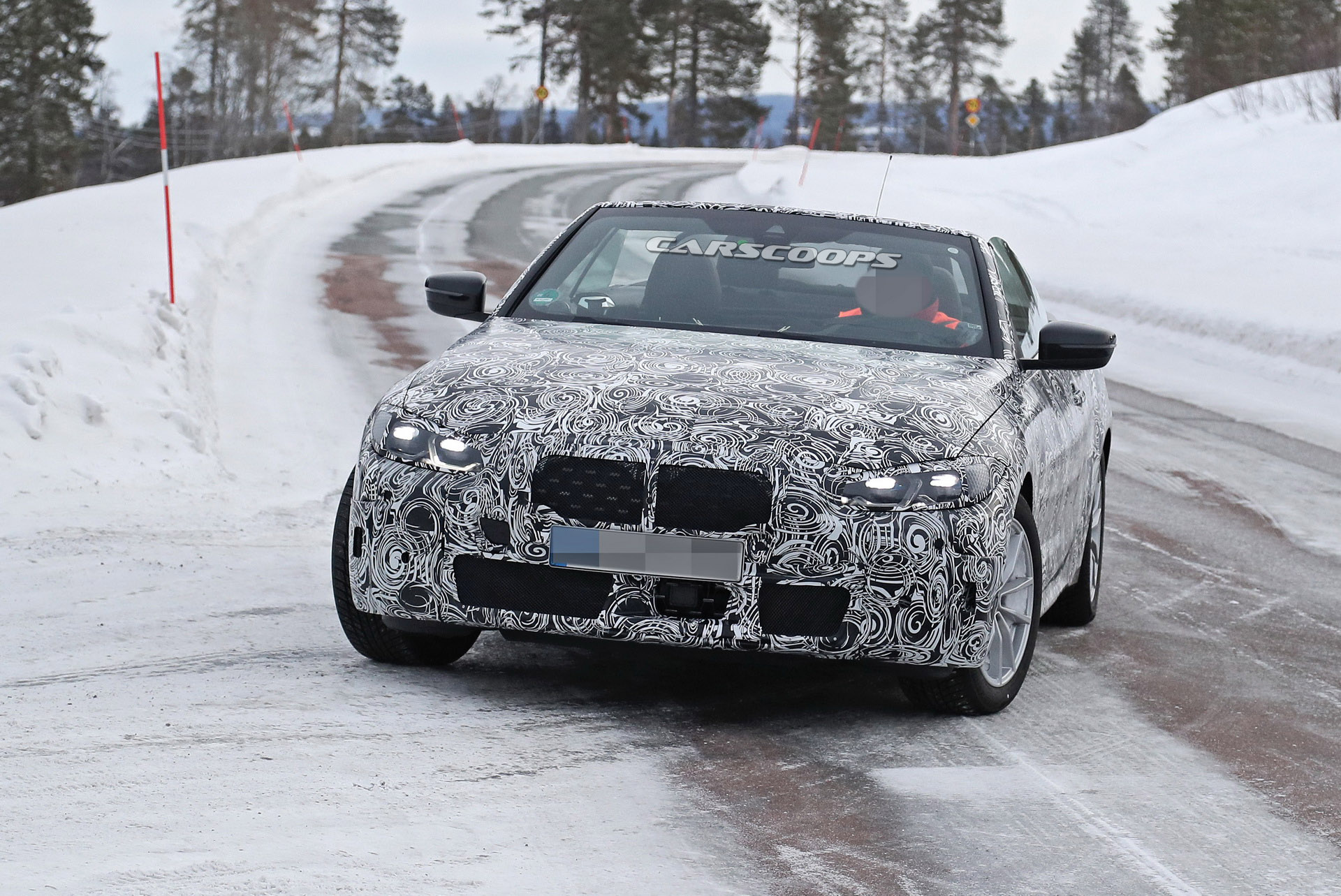 2021 BMW 4-Series Convertible Shows Off Its Dynamic Abilities On The Track