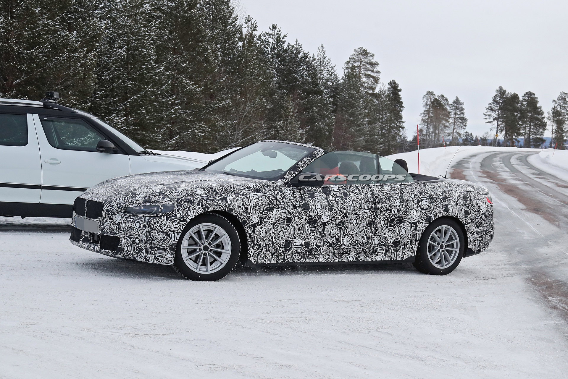 2021 BMW 4-Series Convertible Shows Off Its Dynamic Abilities On The Track