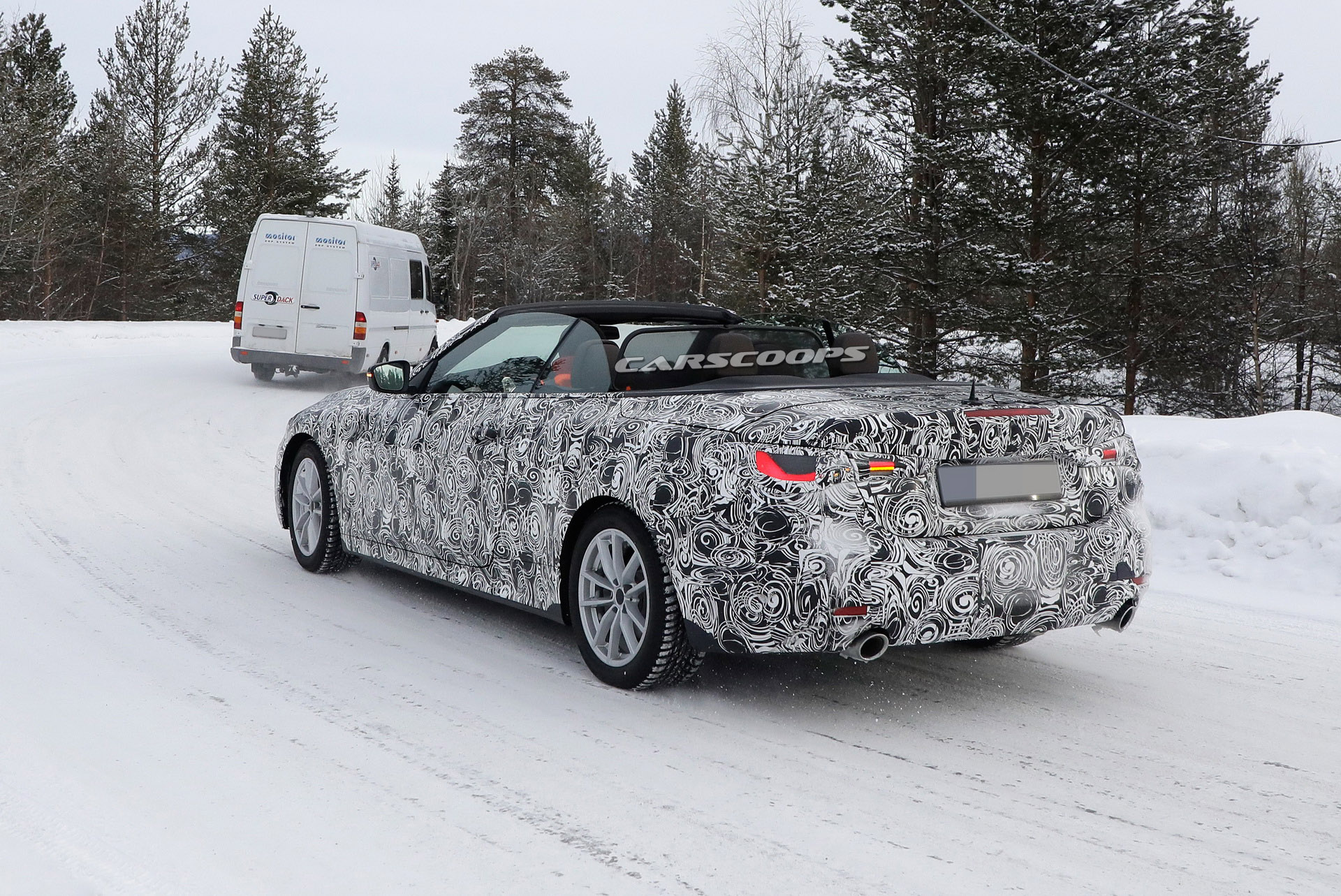 2021 BMW 4-Series Convertible Shows Off Its Dynamic Abilities On The Track