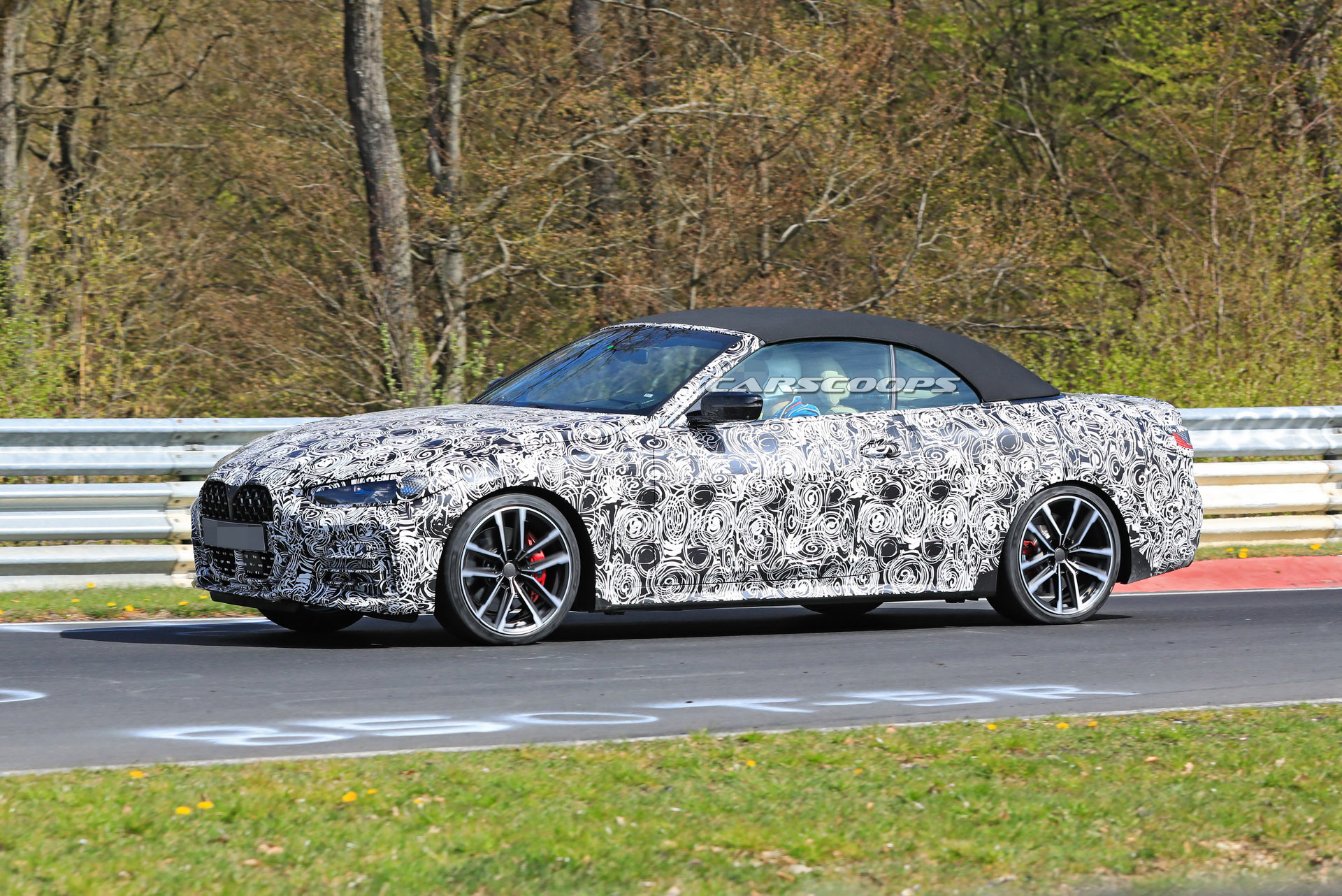 2021 BMW 4-Series Convertible Shows Off Its Dynamic Abilities On The Track