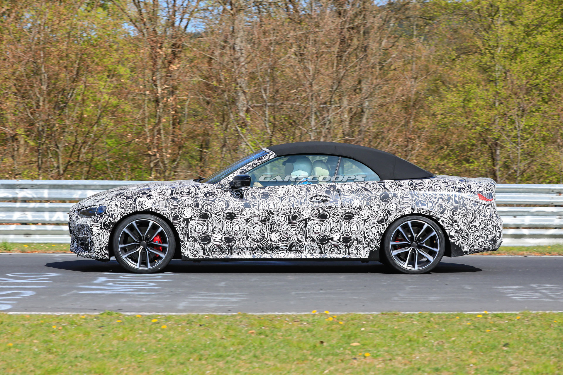 2021 BMW 4-Series Convertible Shows Off Its Dynamic Abilities On The Track