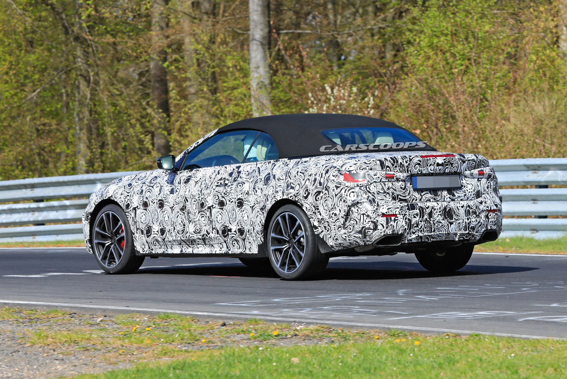 2021 BMW 4-Series Convertible Shows Off Its Dynamic Abilities On The Track
