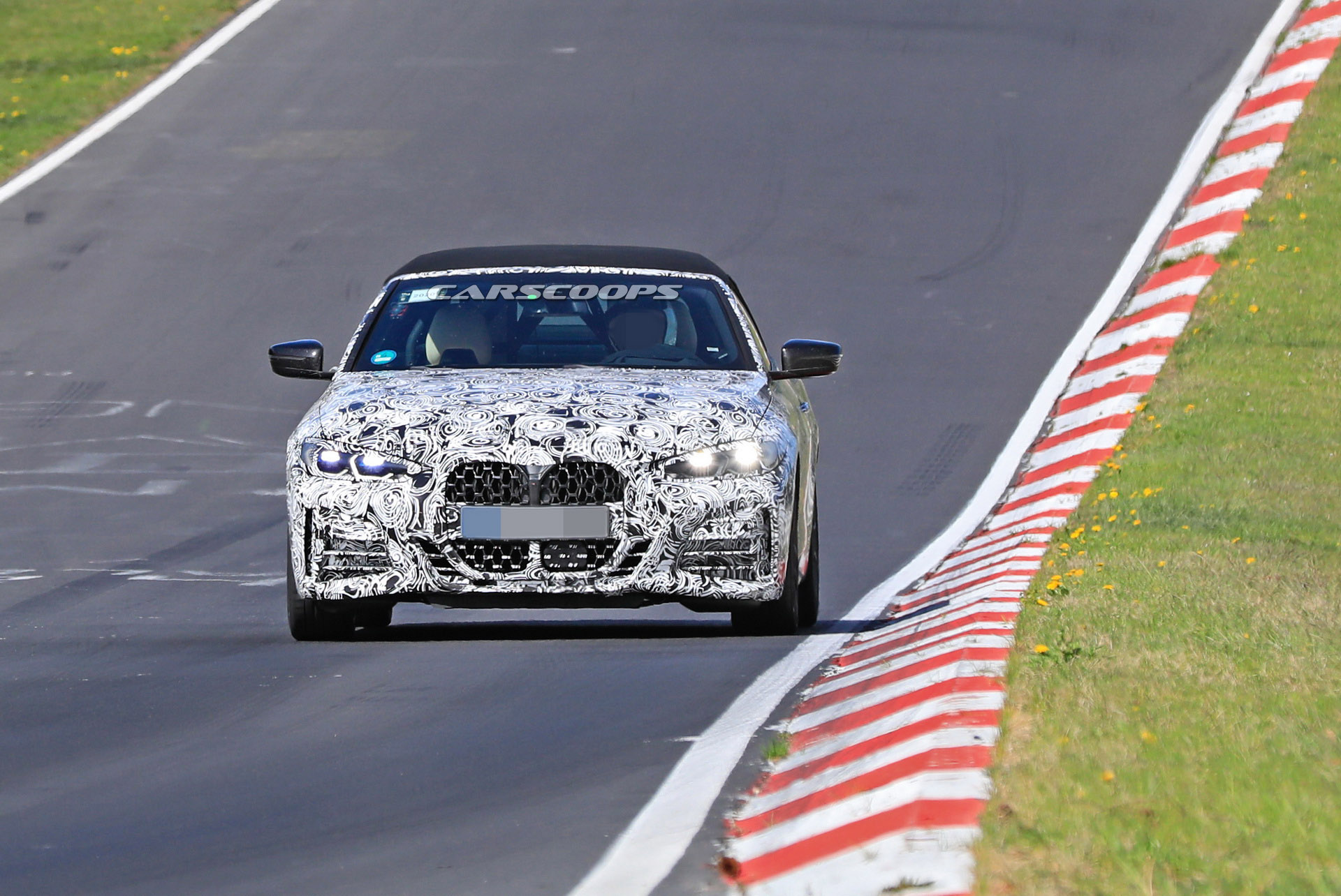 2021 BMW 4-Series Convertible Shows Off Its Dynamic Abilities On The Track