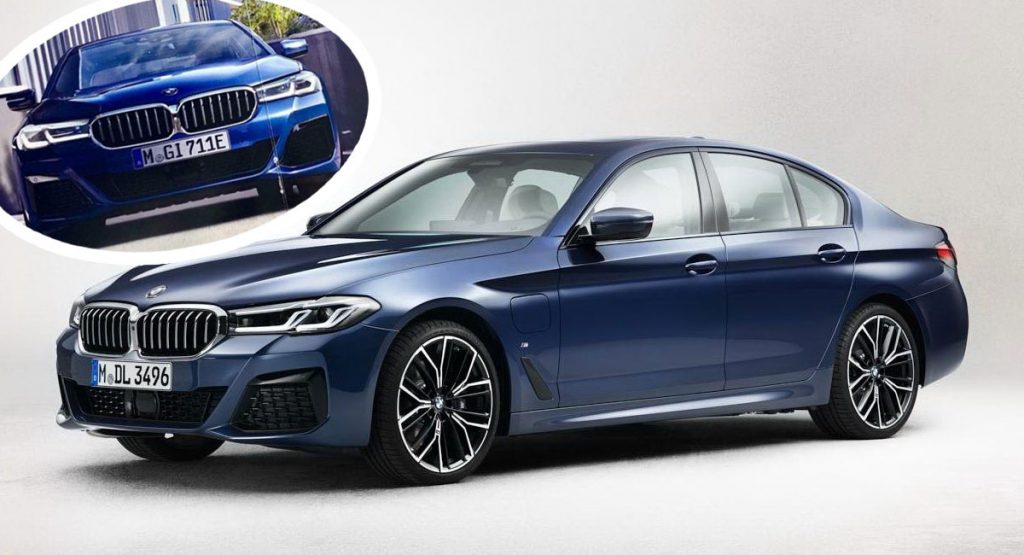  Facelifted 2021 BMW 5-Series Reveals Itself Again In Leaked Photos