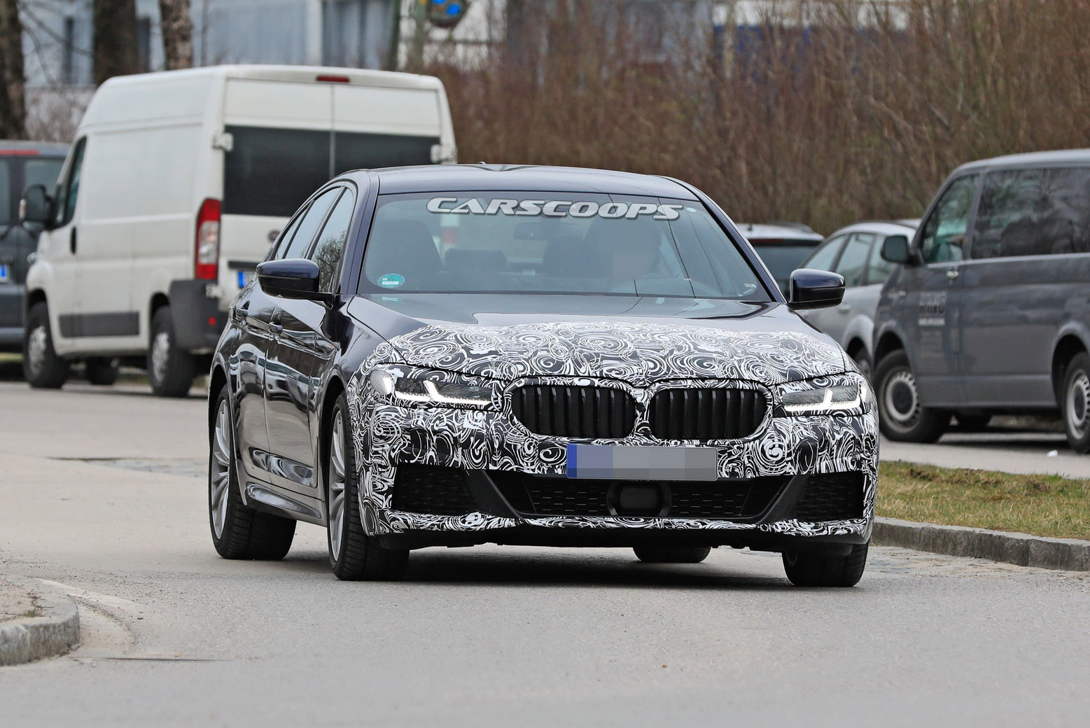 Phew, 2021 BMW 5-Series Facelift Dodges Huge Grille Trend