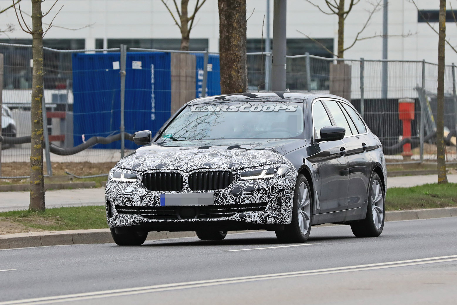 Phew, 2021 BMW 5-Series Facelift Dodges Huge Grille Trend