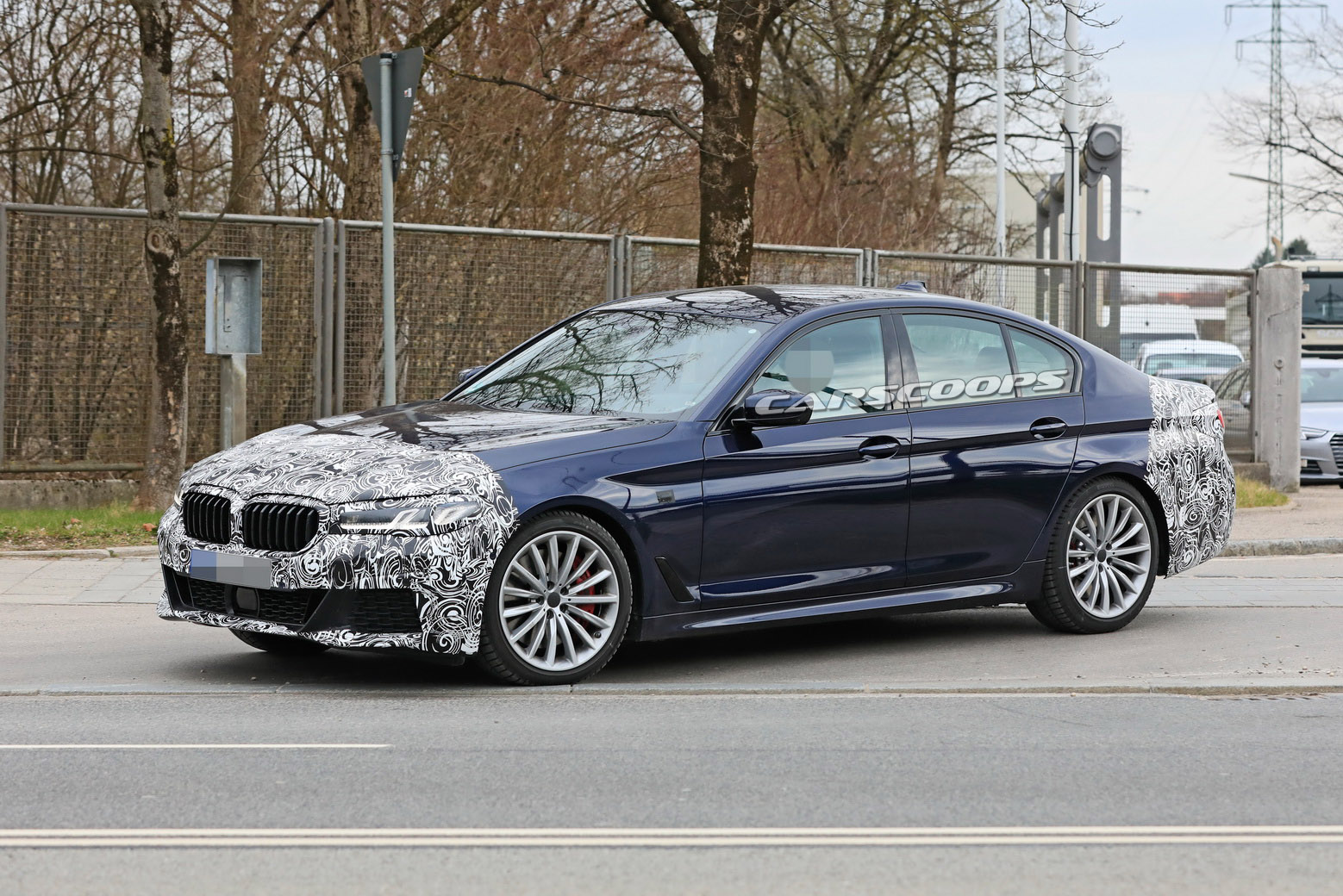 Phew, 2021 BMW 5-Series Facelift Dodges Huge Grille Trend