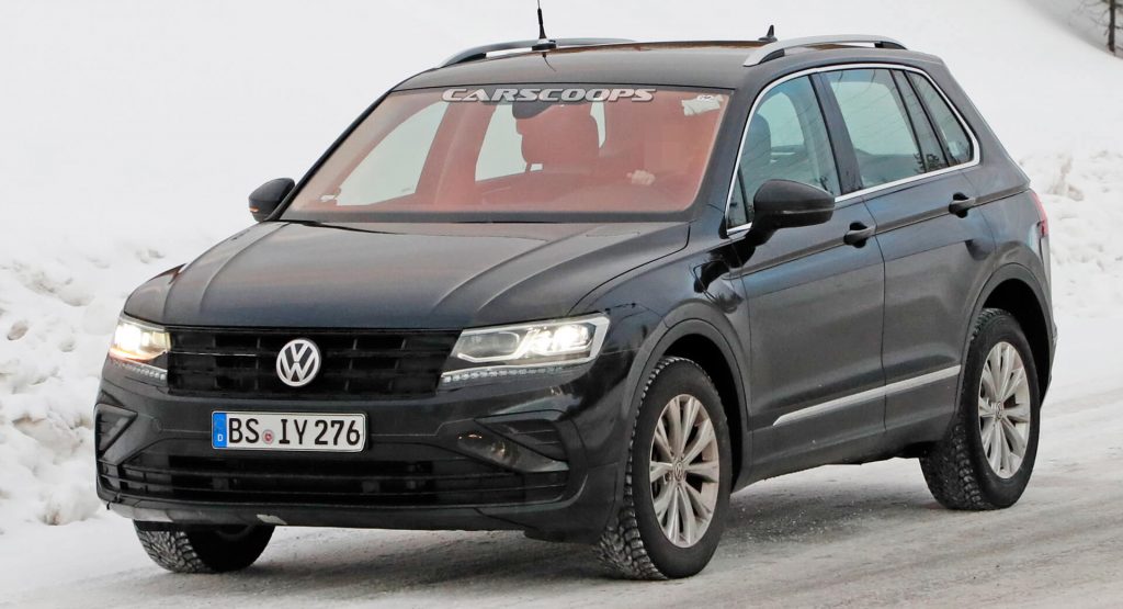  2021 VW Tiguan Facelift Spied In Plug-in Hybrid GTE Form For The First Time