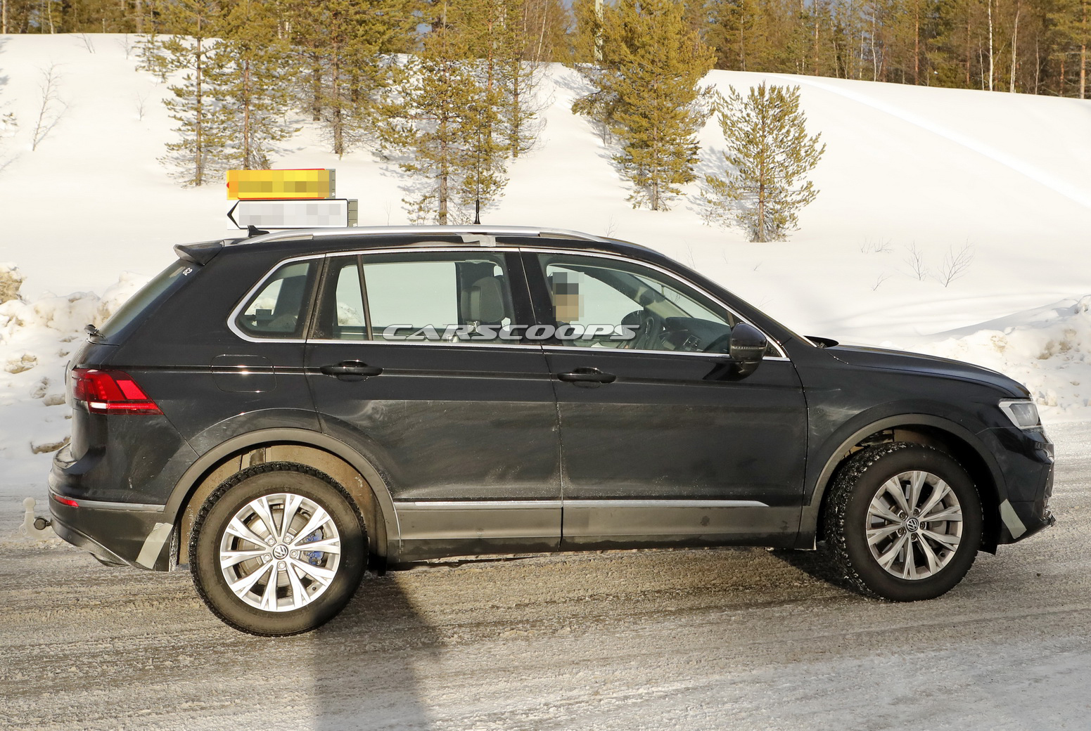 2021 VW Tiguan Facelift Spied In Plug-in Hybrid GTE Form For The First Time