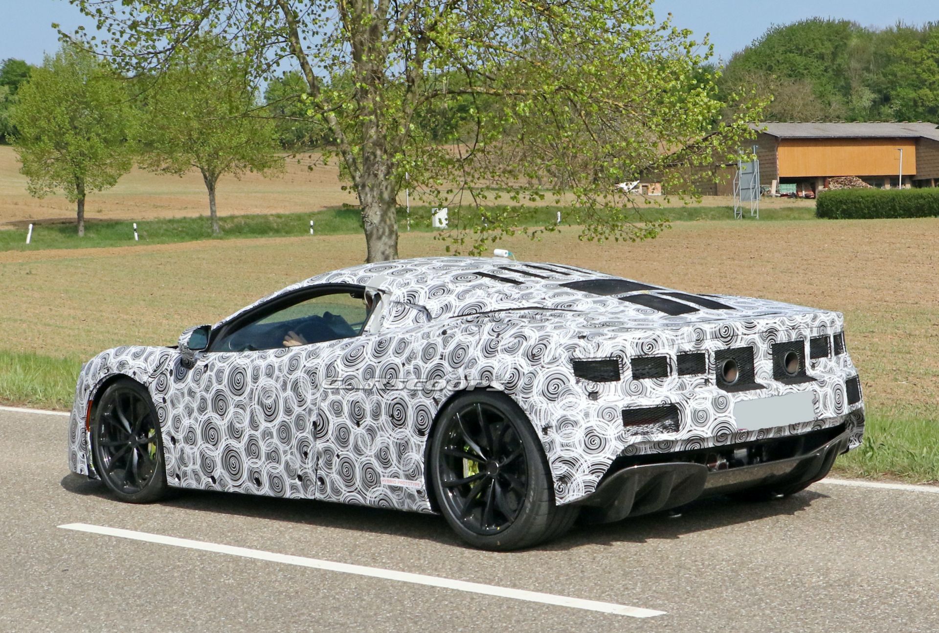 McLaren Starts Testing Hybrid 2022 Sports Series With Heavily-Camouflaged Production Body