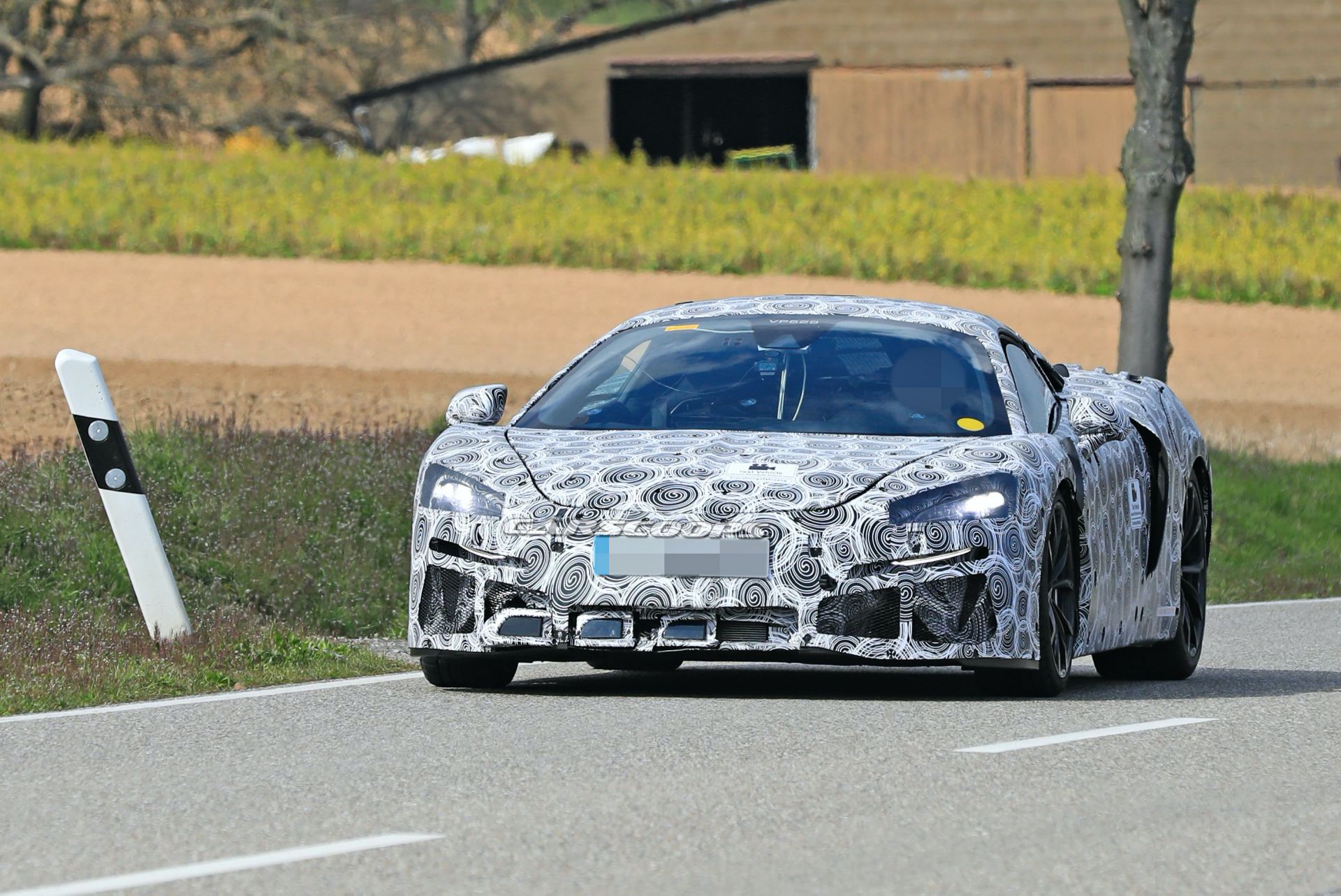McLaren Starts Testing Hybrid 2022 Sports Series With Heavily-Camouflaged Production Body