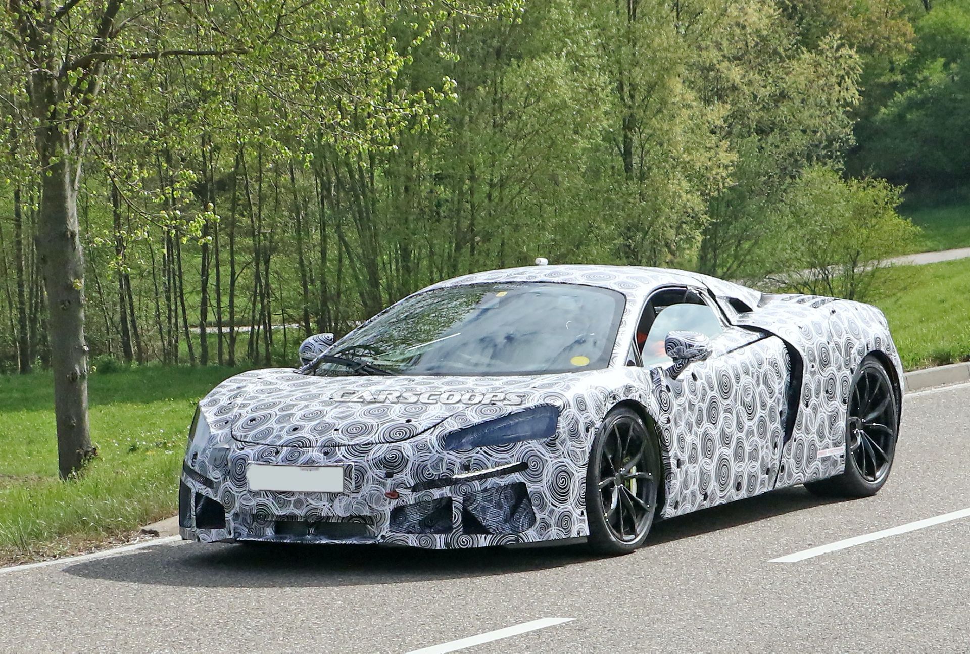 McLaren Starts Testing Hybrid 2022 Sports Series With Heavily-Camouflaged Production Body