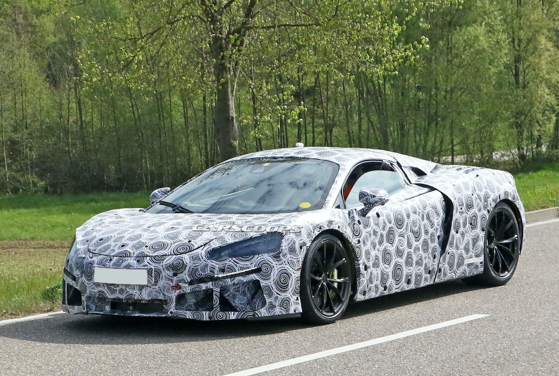 McLaren Starts Testing Hybrid 2022 Sports Series With Heavily-Camouflaged Production Body