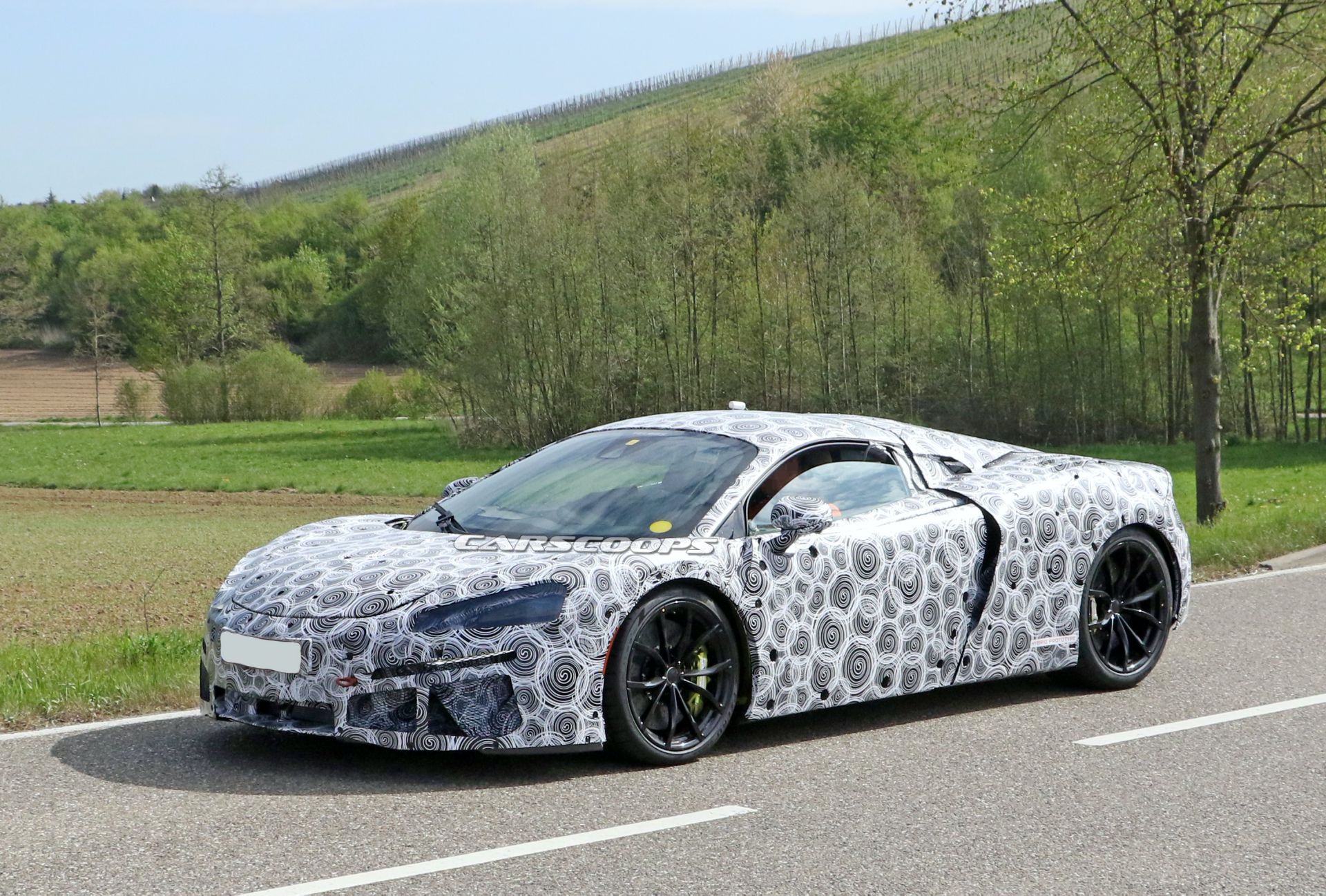 McLaren Starts Testing Hybrid 2022 Sports Series With Heavily-Camouflaged Production Body