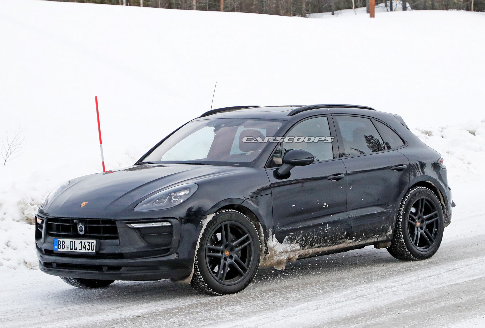 2022 Porsche Macan Mule Spied, Will Be Offered In Pure Electric And Gasoline Guise