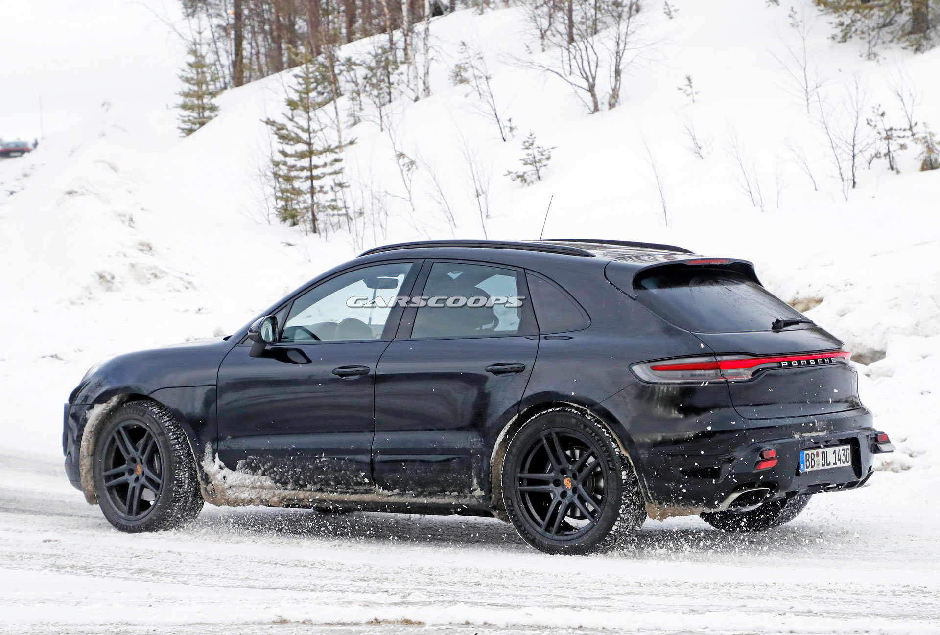 2022 Porsche Macan Mule Spied, Will Be Offered In Pure Electric And Gasoline Guise
