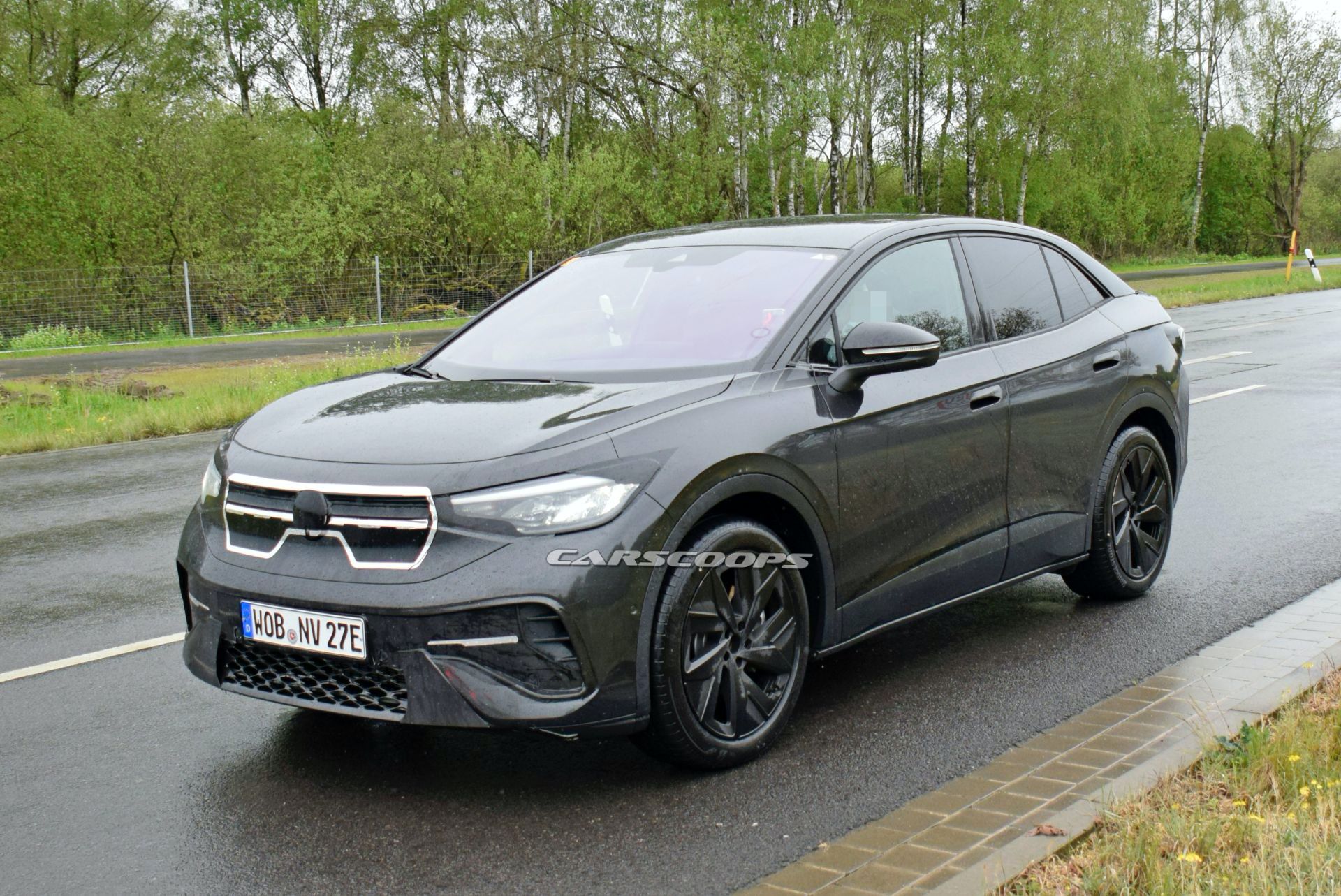 Hotter VW ID Model Spotted With Crossover Coupe-Like Design, Could Be A GTX Variant