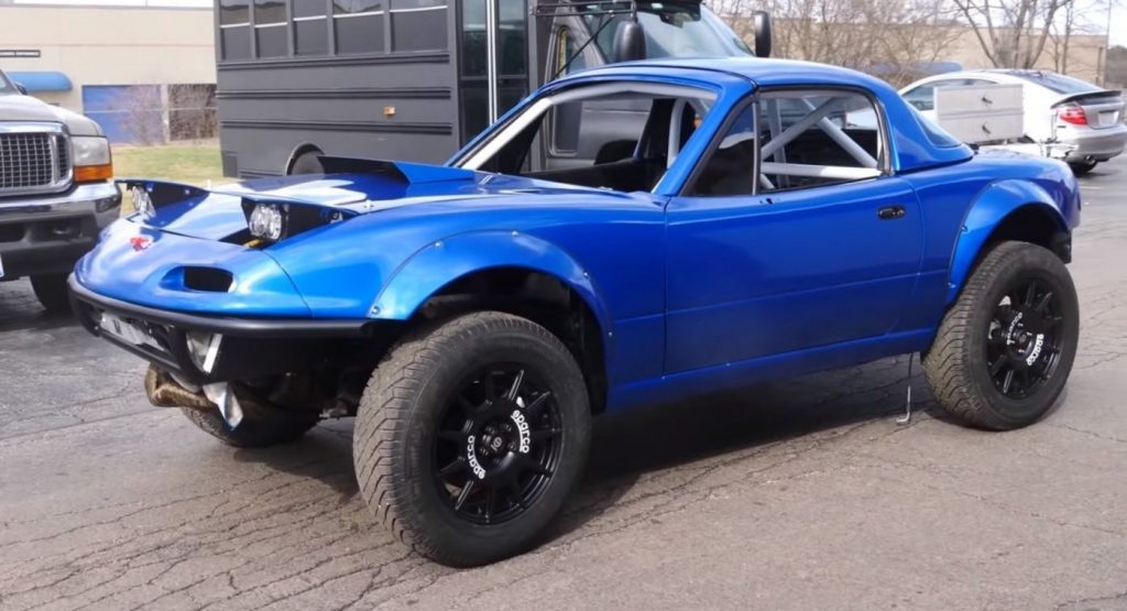  Behold The Subaru WRX-Powered Mazda MX-5 Miata AWD Off-Roader