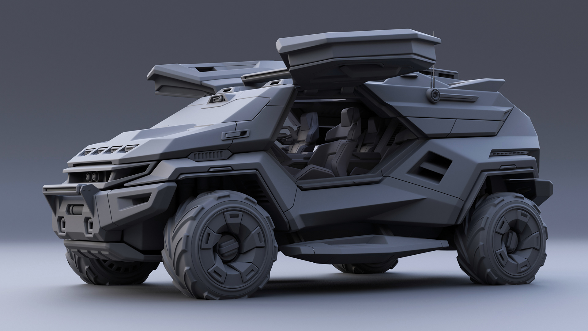 We Want This Crazy Doomsday Armortruck Study Made Right Now