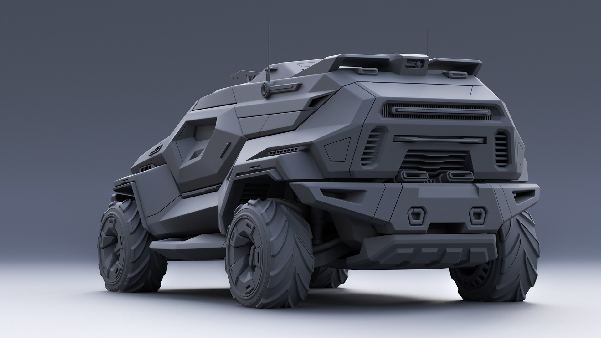We Want This Crazy Doomsday Armortruck Study Made Right Now
