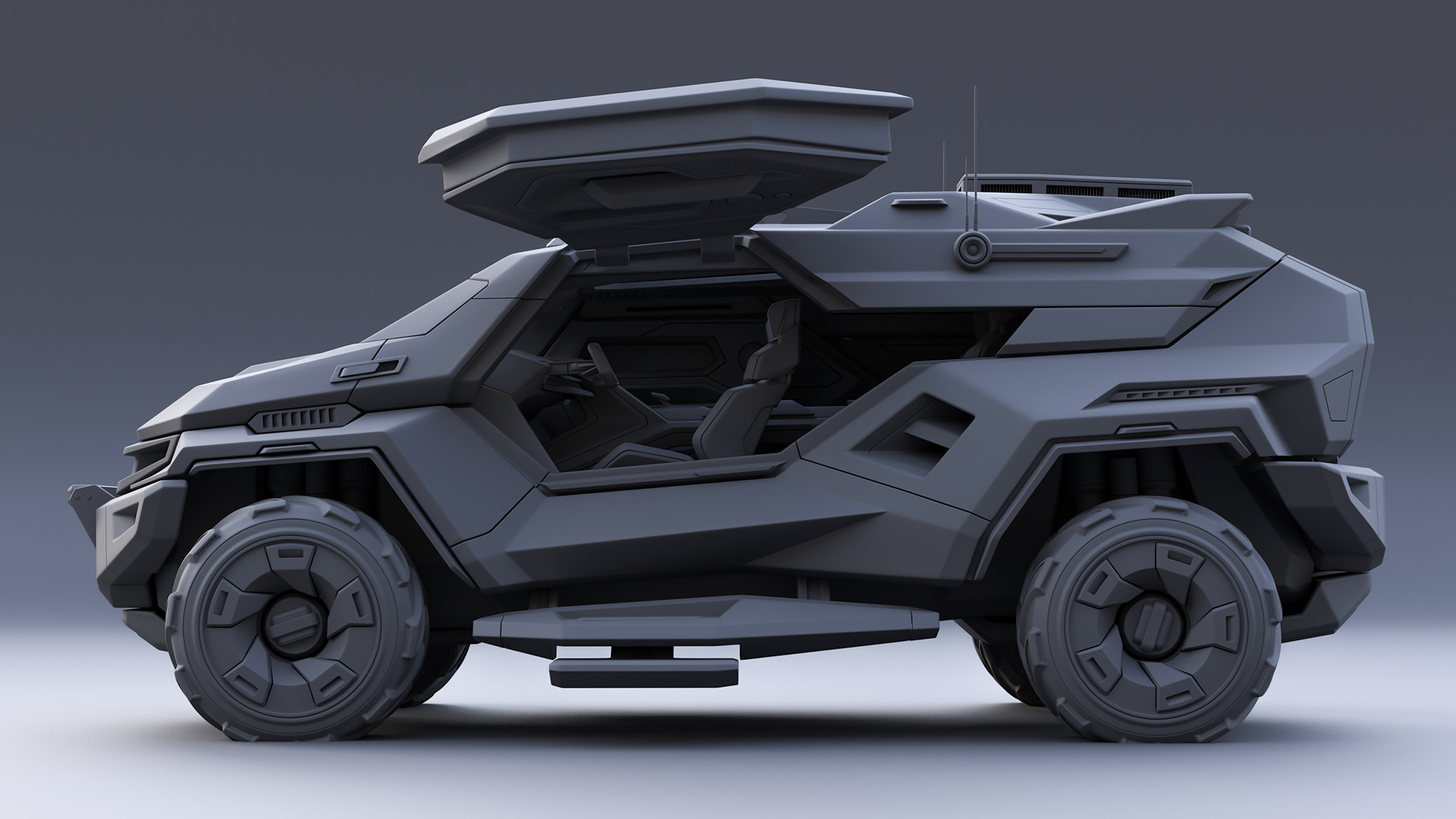 We Want This Crazy Doomsday Armortruck Study Made Right Now