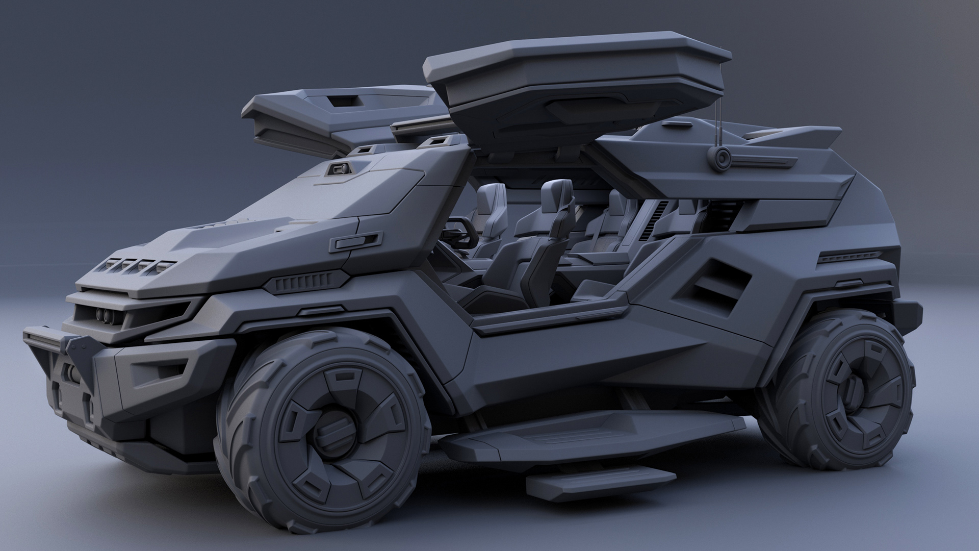 We Want This Crazy Doomsday Armortruck Study Made Right Now