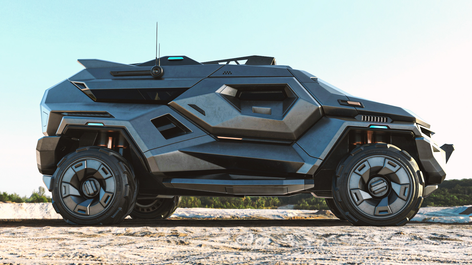We Want This Crazy Doomsday Armortruck Study Made Right Now