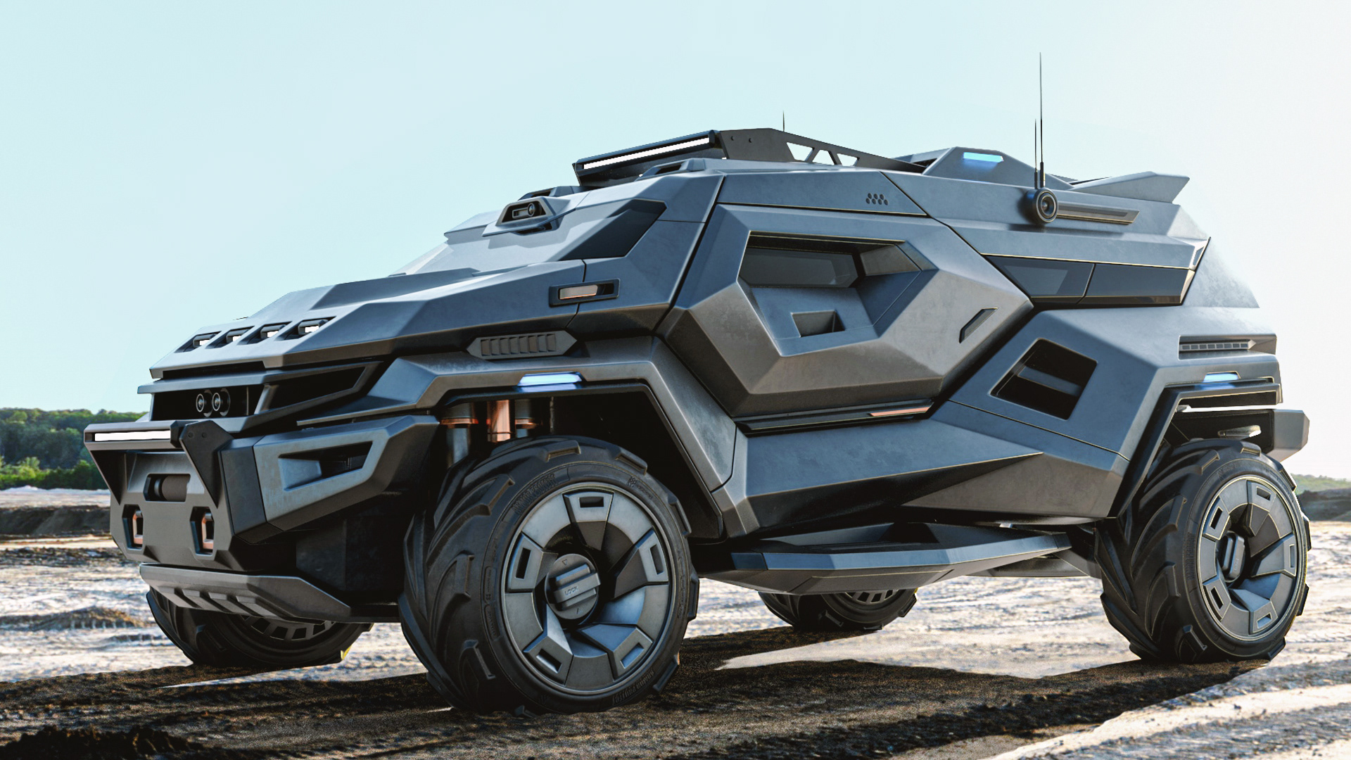 We Want This Crazy Doomsday Armortruck Study Made Right Now
