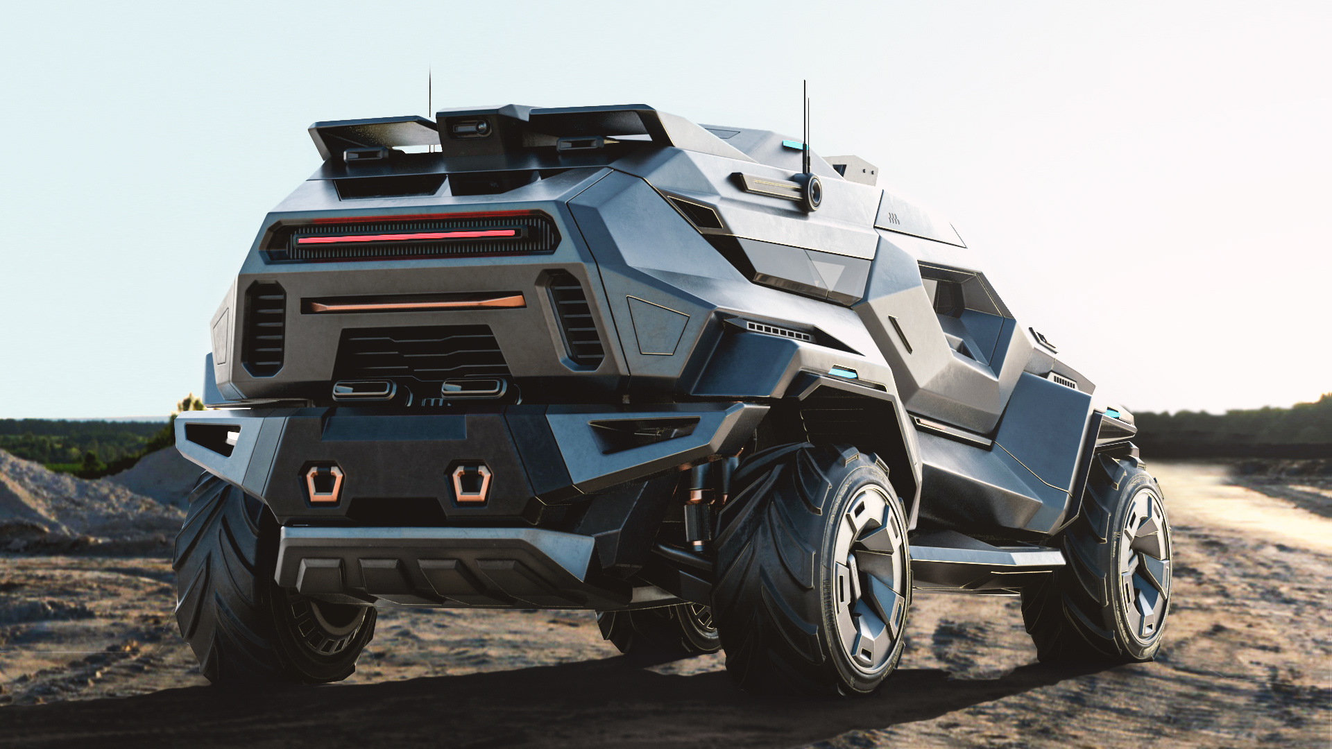 We Want This Crazy Doomsday Armortruck Study Made Right Now